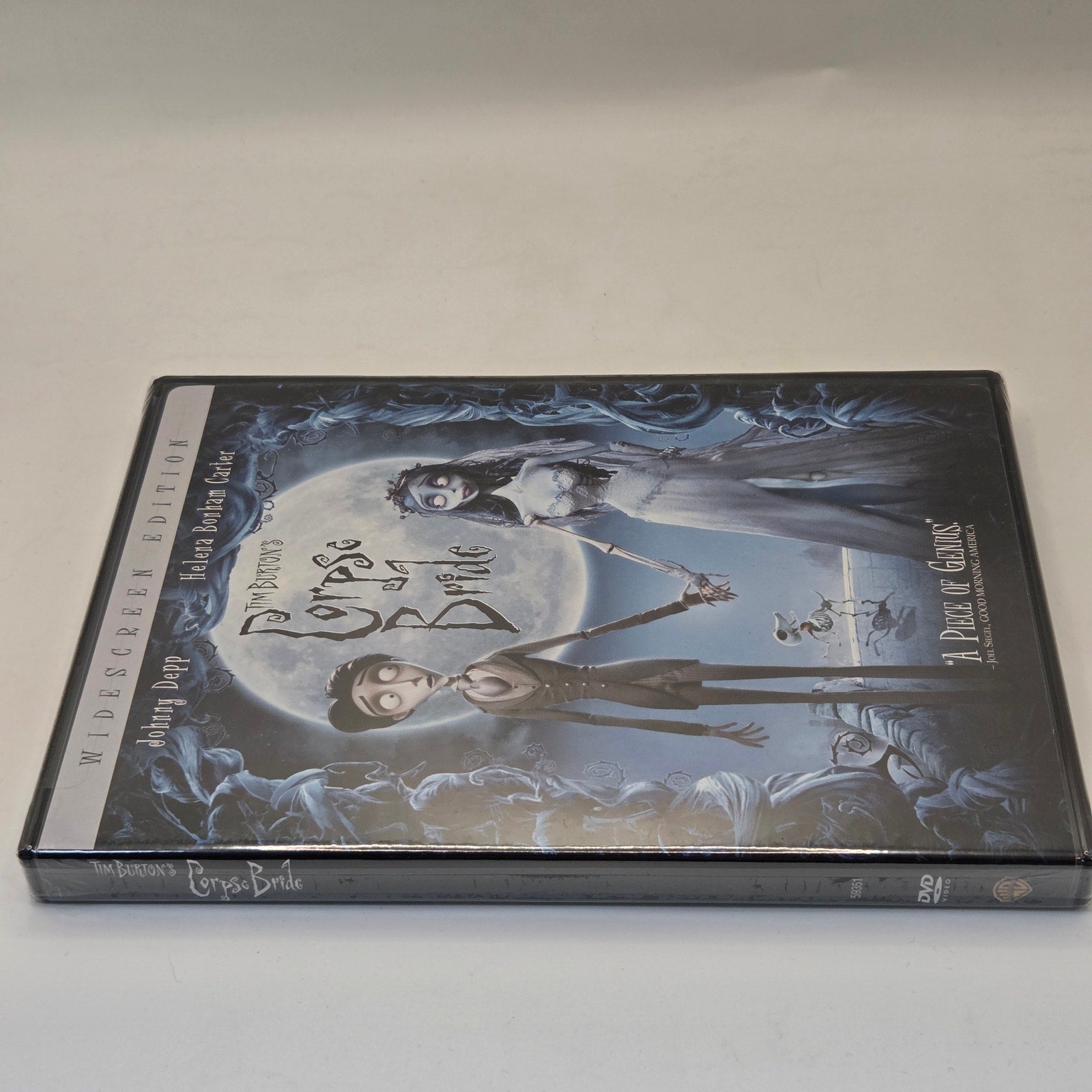 Tim Burton's Corpse Bride DVD Widescreen Sealed Johnny Depp WB 2005 Movie