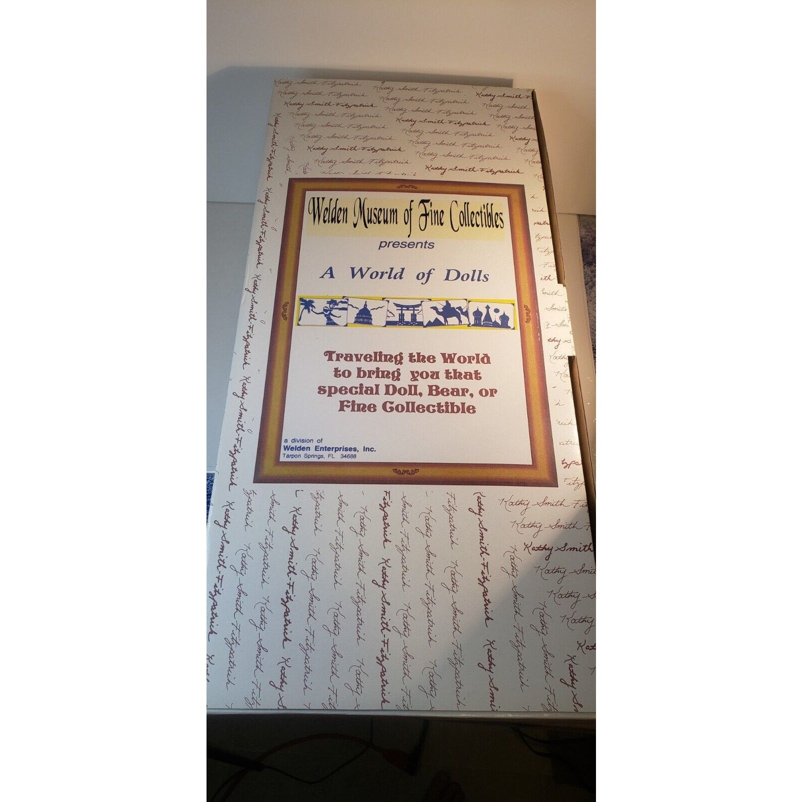 Welden Meaghan Porcelain Doll Kathy Smith Fitzpatrick LE 97/2000 NIB 1995