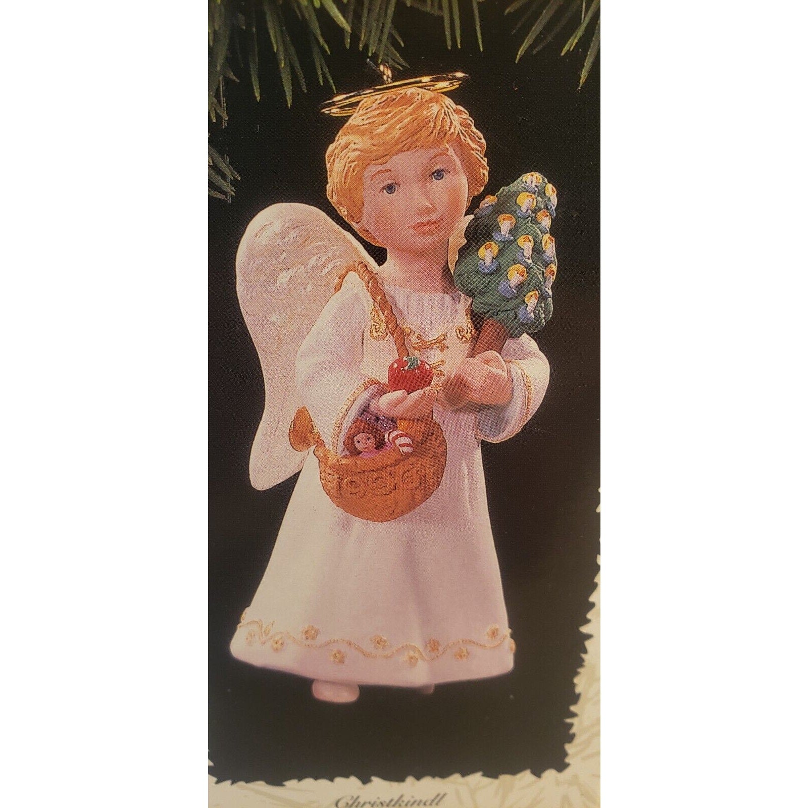 Hallmark Keepsake Ornament Christkindl Christmas Visitors 1996