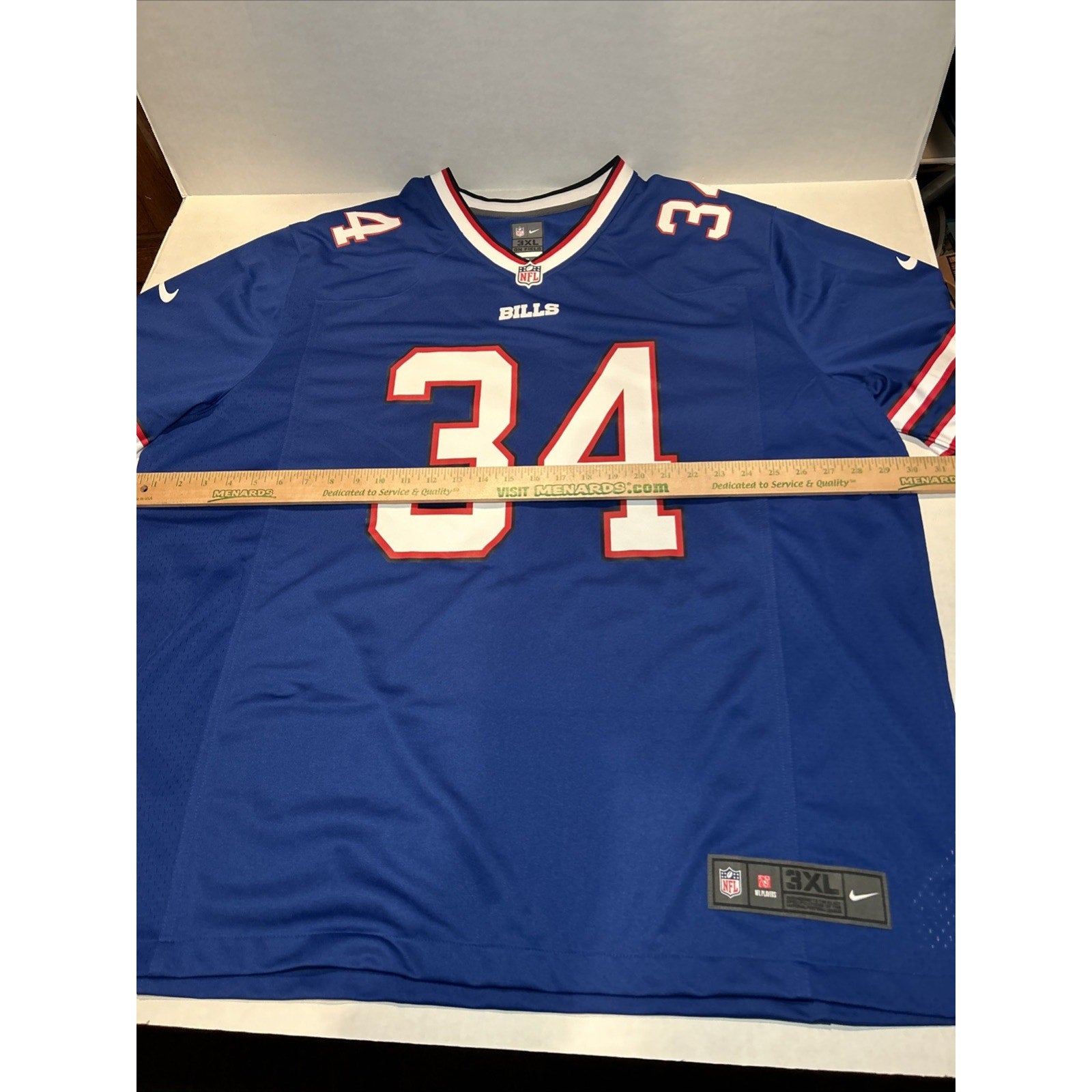 Nike On Field Buffalo Bills #34 Thurman Thomas Jersey 3XL NWT NFL Licensed