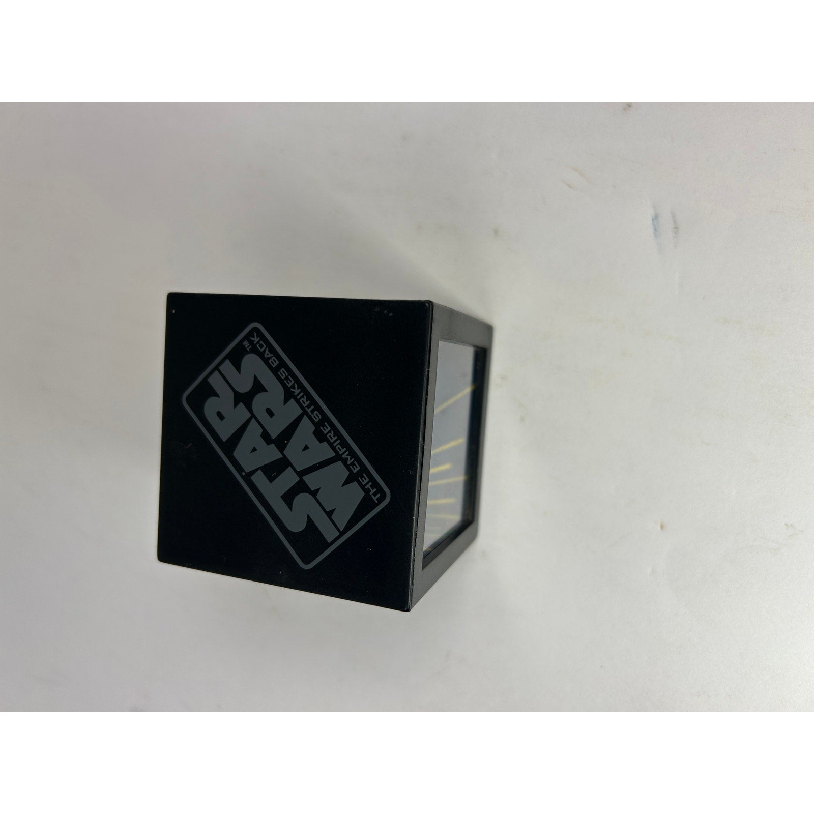 Vintage Star Wars Yoda Darth Vader Empire Strikes Back 3D Cube