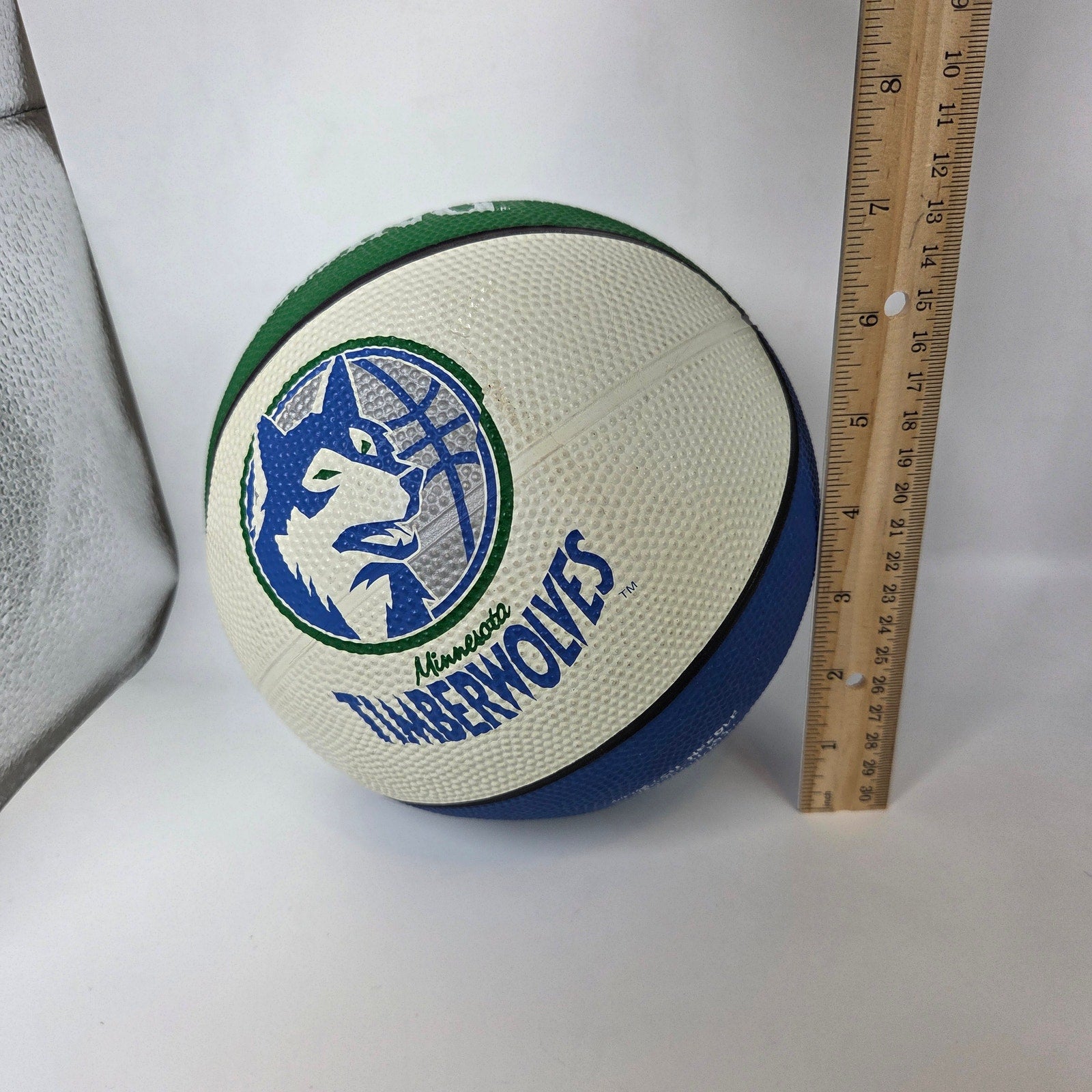 Spalding Minnesota Timberwolves Mini Basketball Sprite Promo Vintage 1990s