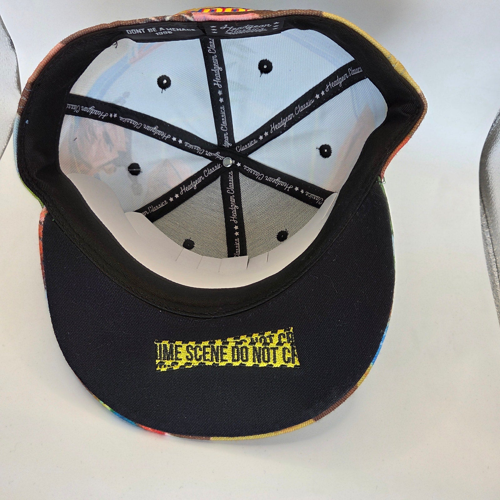 Headgear Classics Dont Be A Menace Loc Dog Fitted Hat 7 1/4 HGC NWT Cap