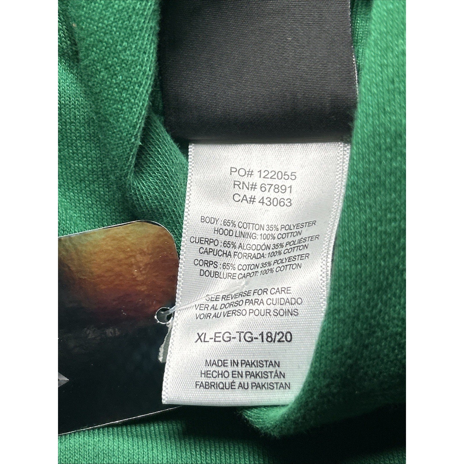 Minnesota Wild Throwback Colors Hooded Sweatshirt Outer Stuff Youth Size XL