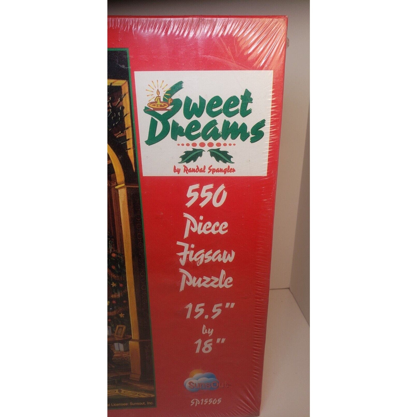 SunsOut Sweet Dreams Puzzle 550 Pcs Santa Randal Spangler Sealed 1997 USA