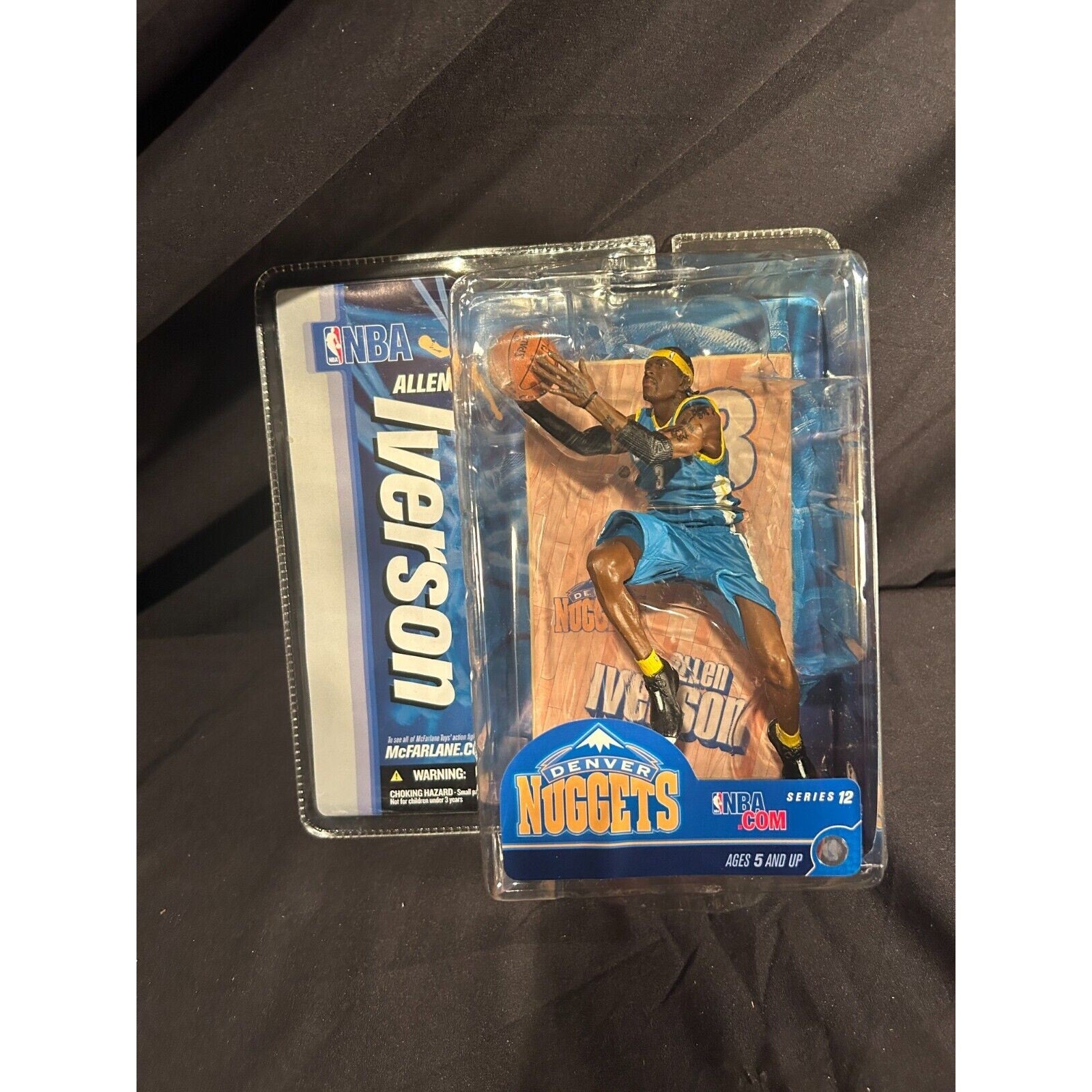 Allen Iverson Denver Nuggets HOF 2007 McFarlane Series 12