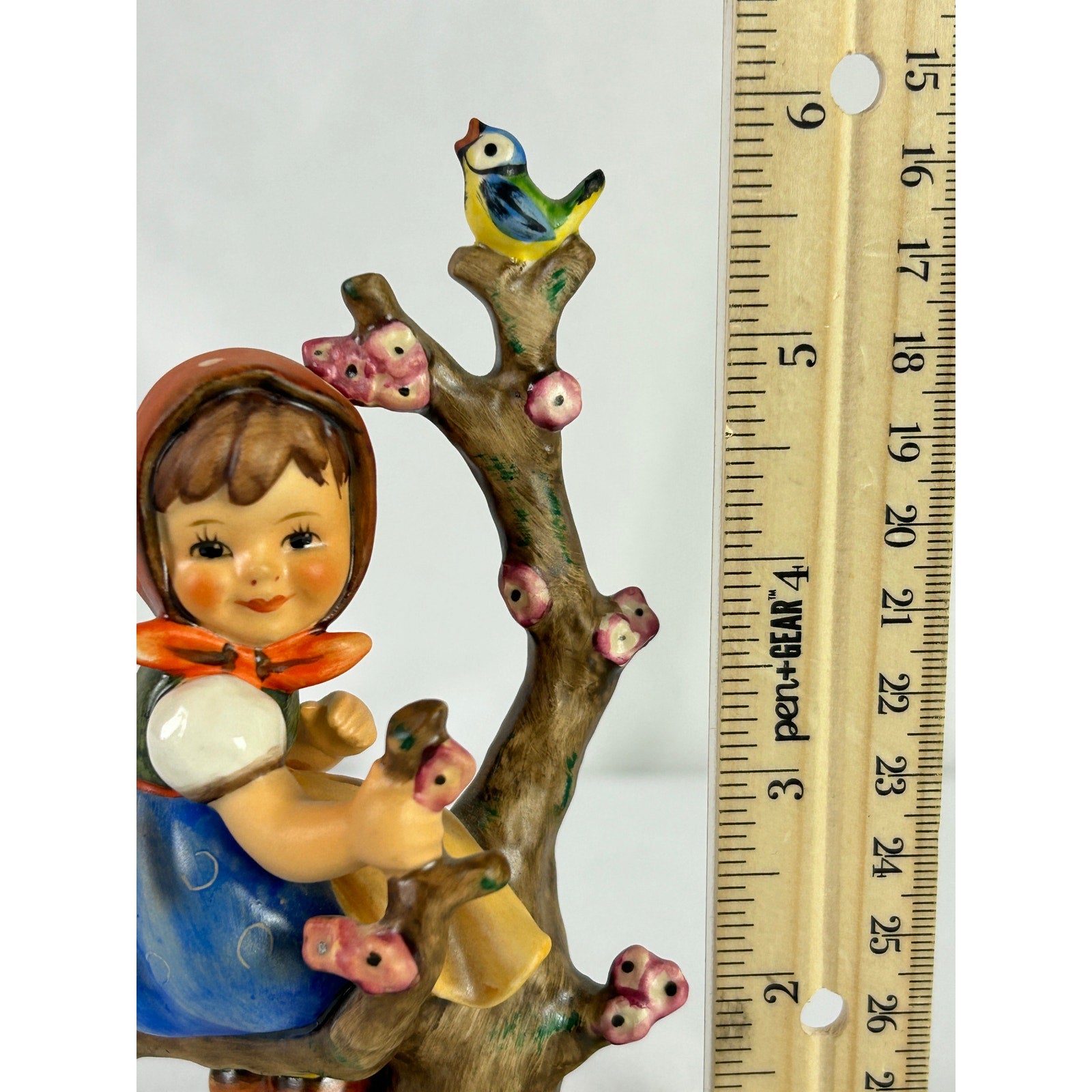 Goebel Apple Tree Girl West Germany Porcelain Figurine 5 Inch