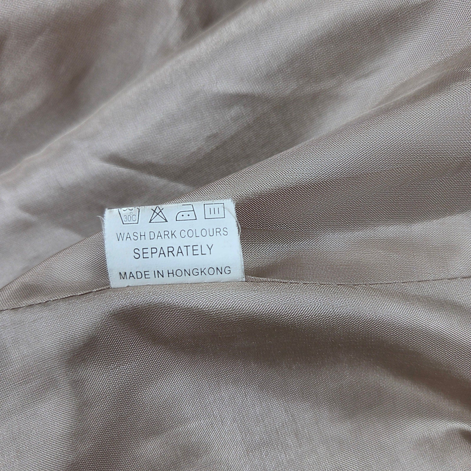 Vintage Marc Jacobs 100% Silk Belted Coat Women's M Hong Kong Designer