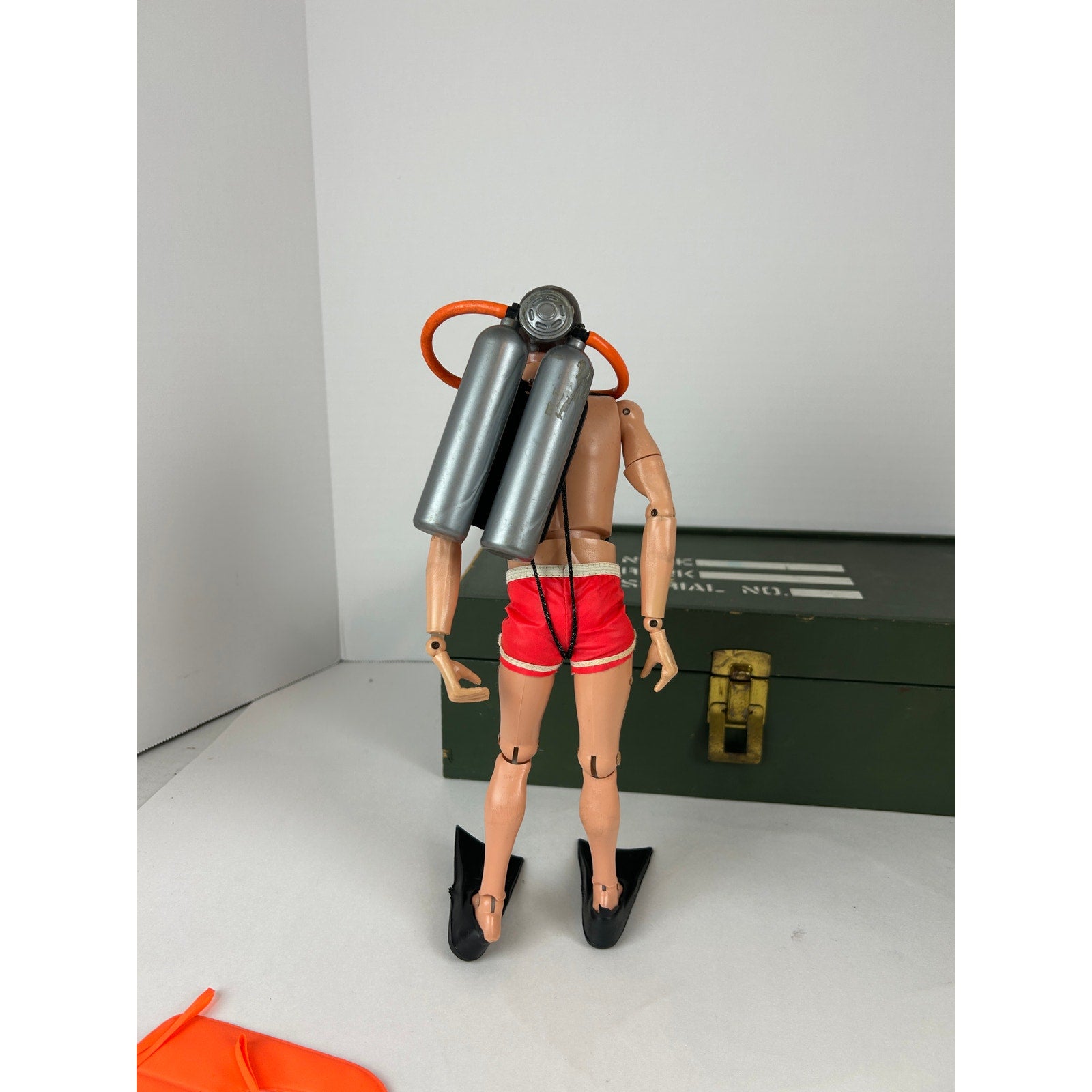 G.I. Joe 1970s Sea Rescue Lot Complete Figure Gear Footlocker Hasbro