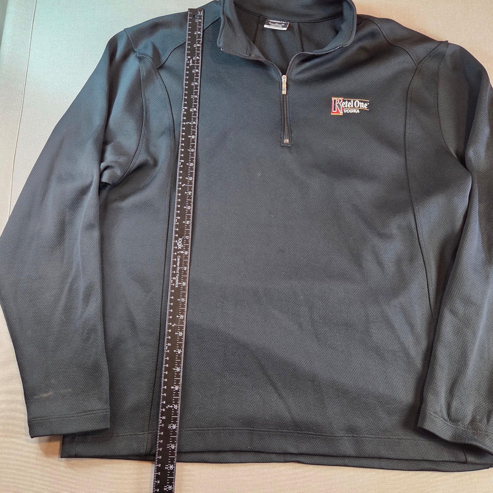 Nike Golf XL Pullover Quarter Zip Black Ketel One Vodka Promo Jacket