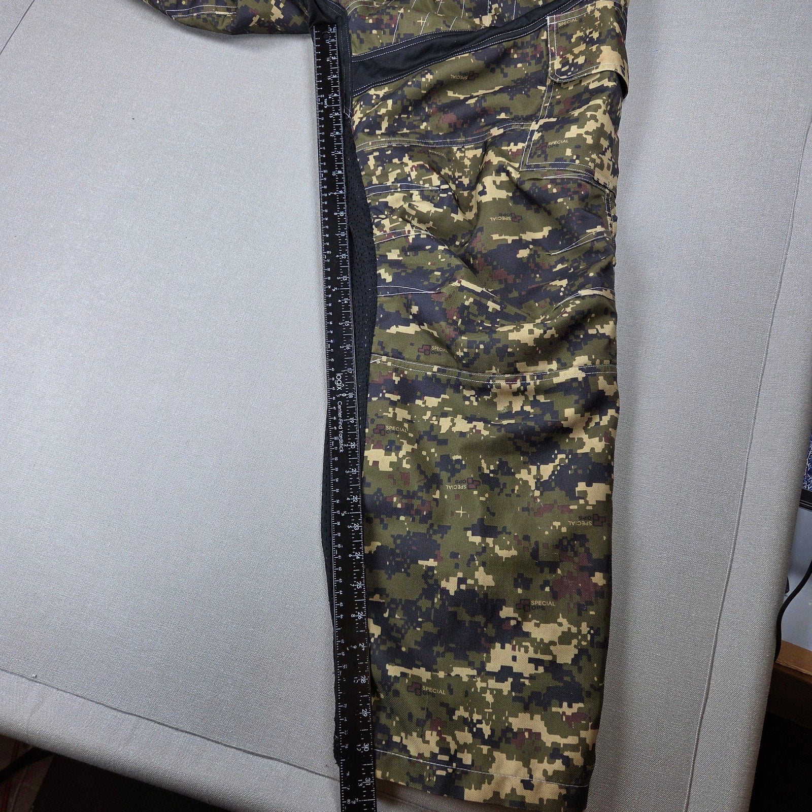 Tippmann Tactical Wear Paintball Pants Camo Vented Cargo Size L Adjustable