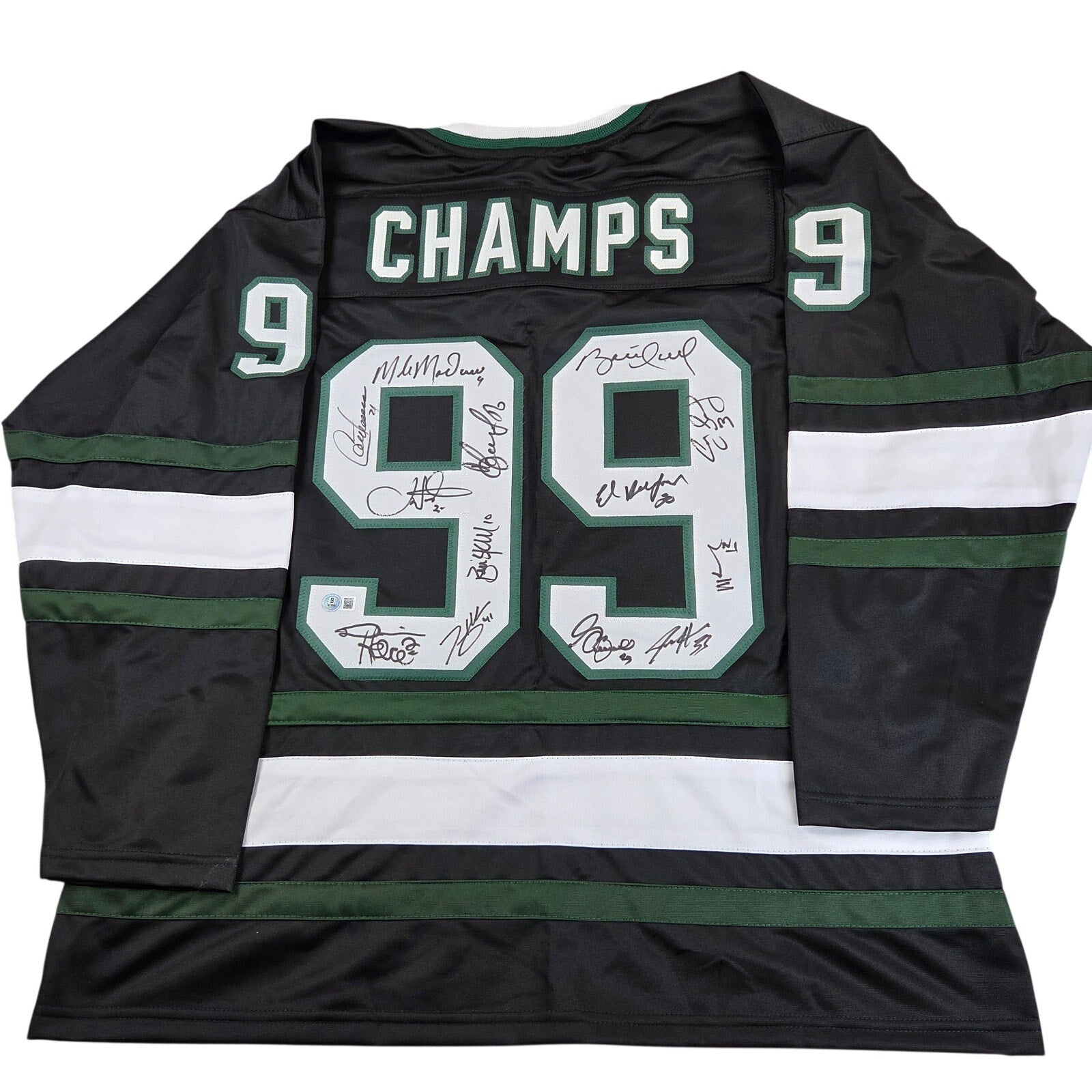 1999 Dallas Stars 13x Signed Stanley Cup Champs Jersey BAS Witness Hull Modano
