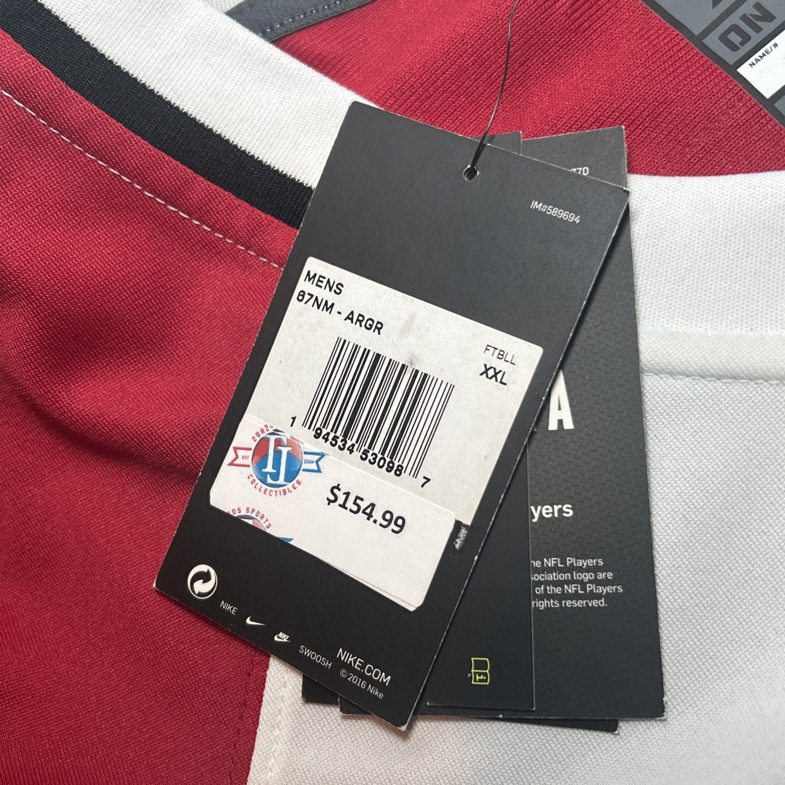 Kyler Murray #1, Arizona Cardinals NFL Nike On Field Football Jersey Size 2XL