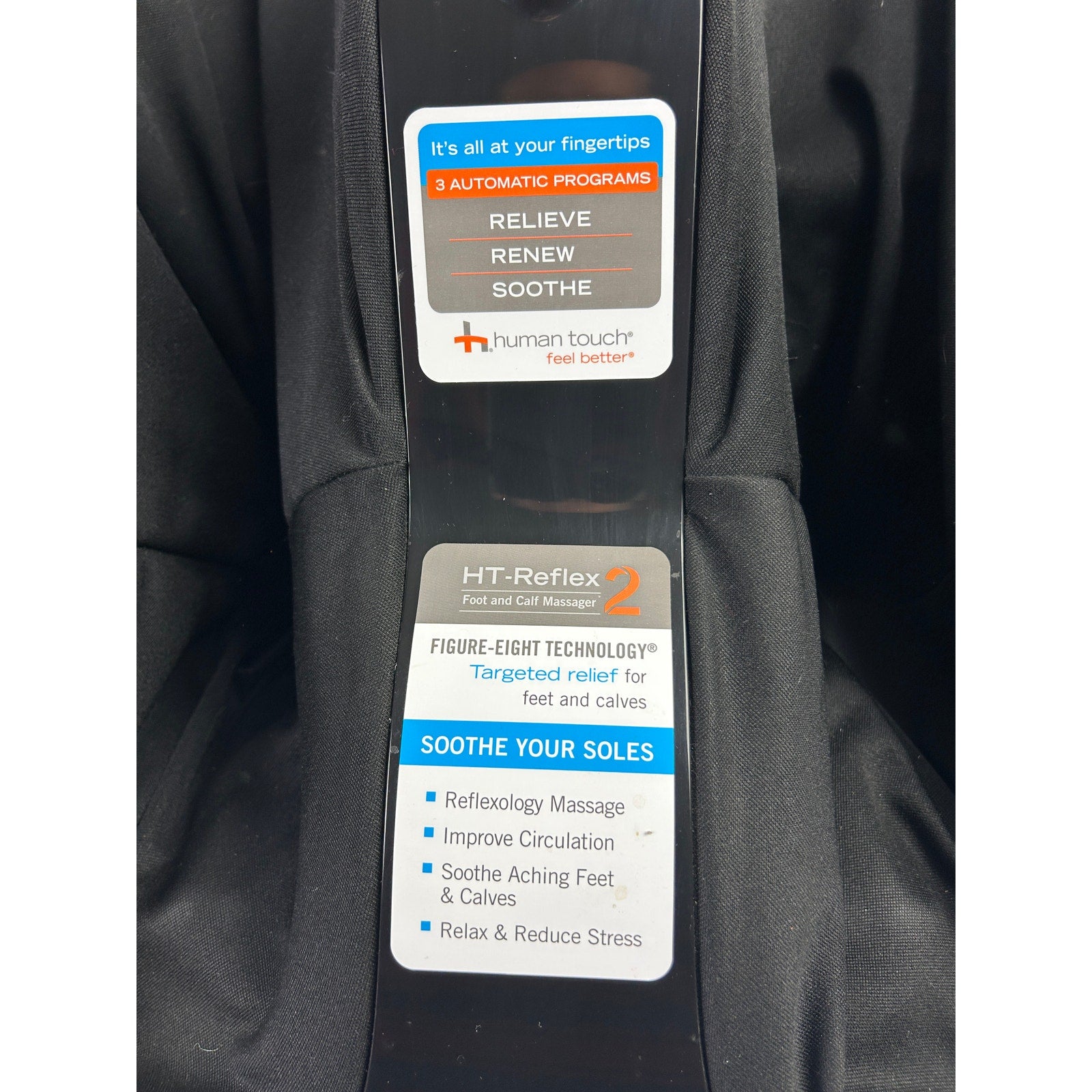 Human Touch HT Reflex 2 Foot Calf Massager Machine Tested Working