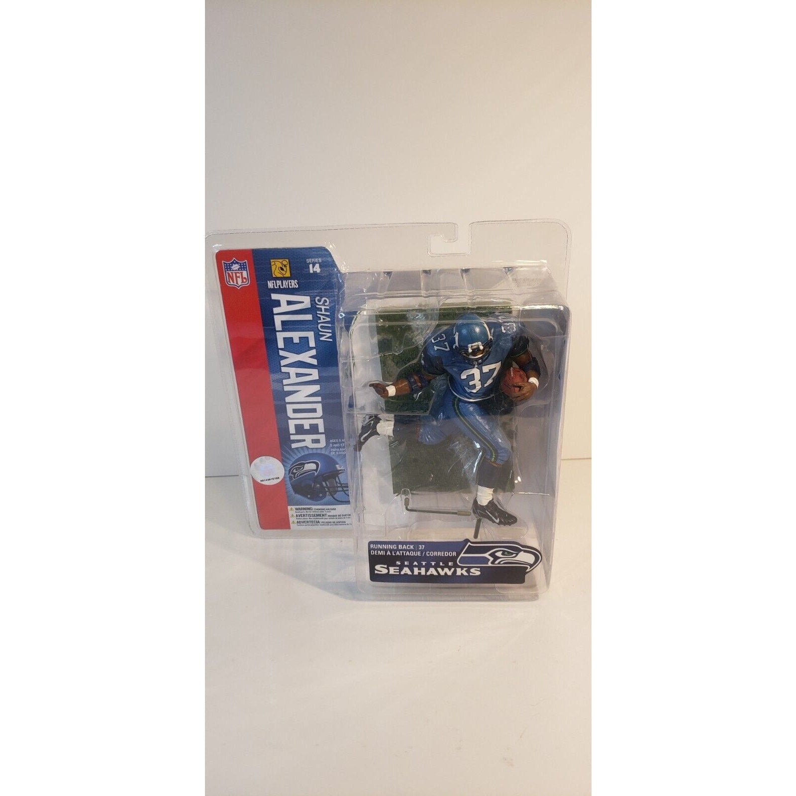 Shaun Alexander 2006 McFarlane Series 14 Seattle Seahawks Blue Pants Variation