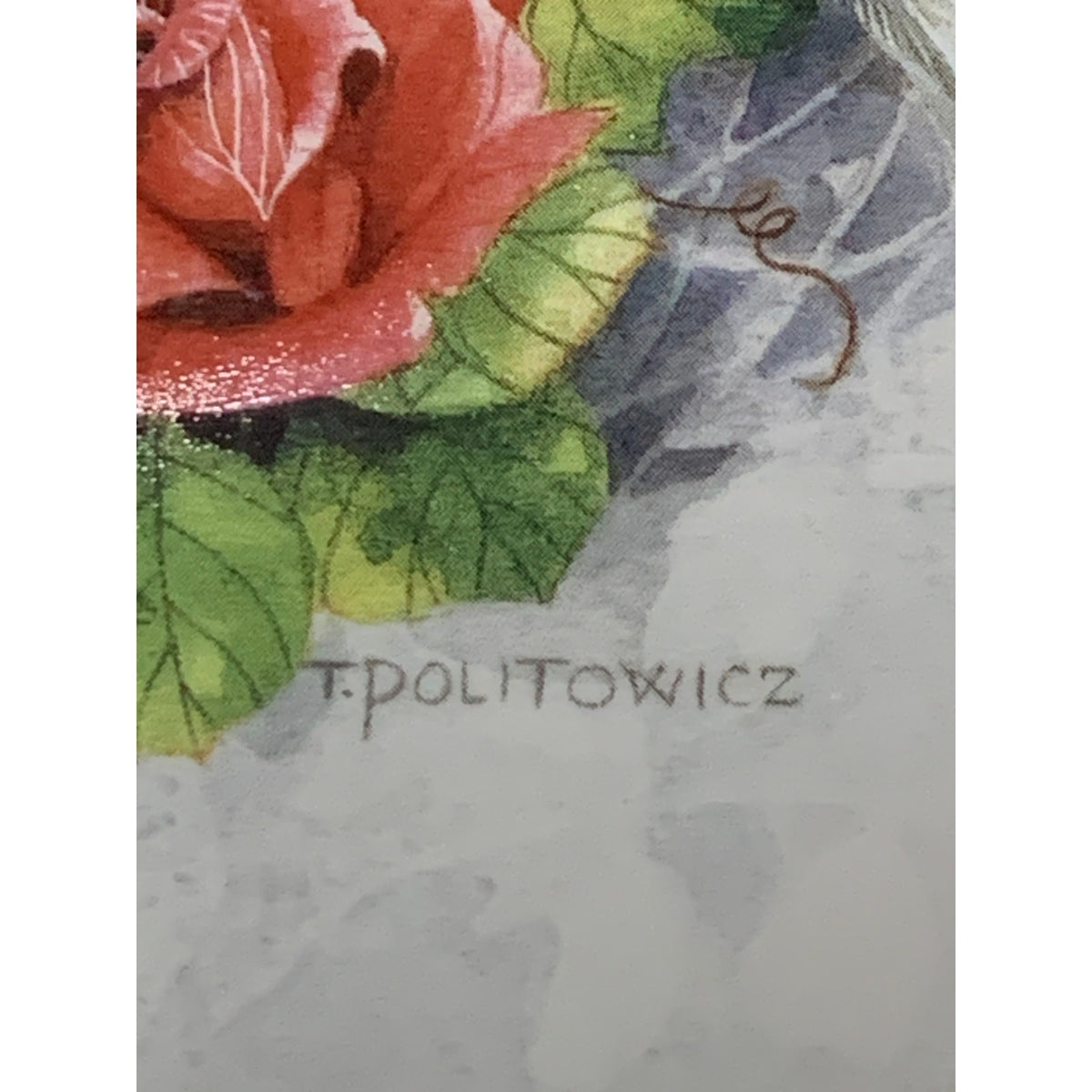 Franklin Mint Love Sonnet Theresa Politowicz Dove Collector Plate Porcelain