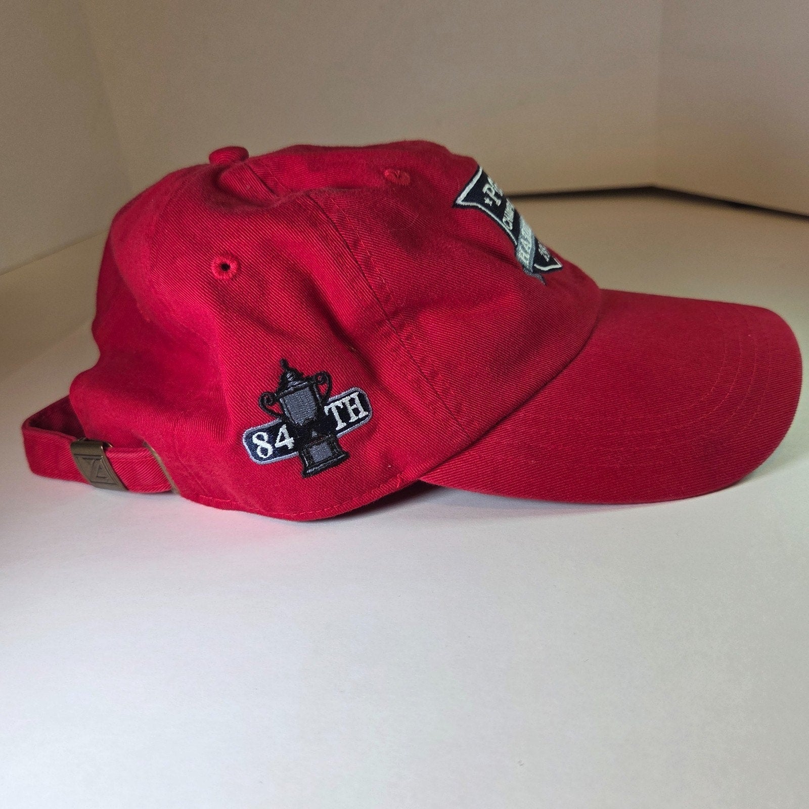 2002 PGA Championship Hazeltine 84th Golf Hat Red Adjustable Strapback Cap