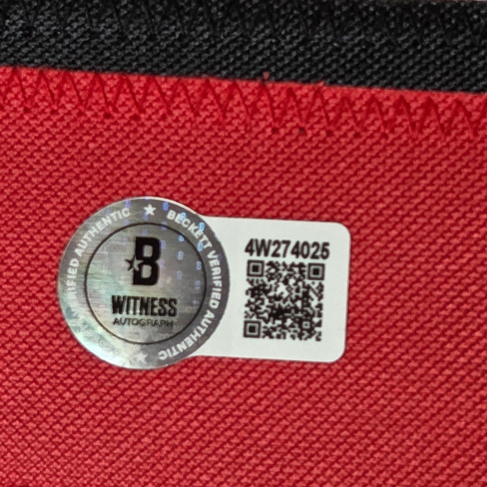 Joe Nieuwendyk HOF 11 Signed New Jersey Devils Custom Jersey Beckett Witness