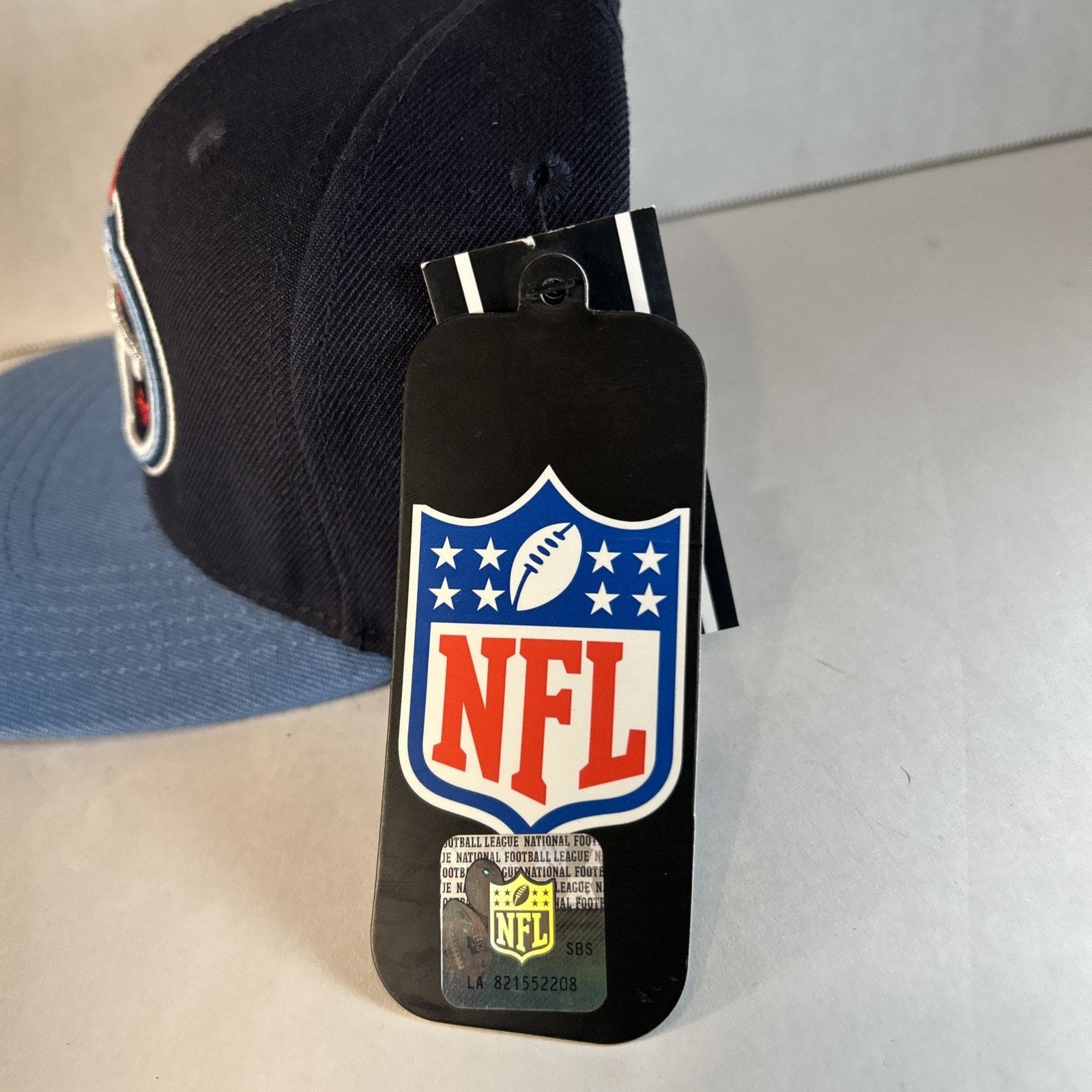 Pro Standard Tennessee Titans Logo Patch Snapback Hat Cap Adjustable Blue NFL