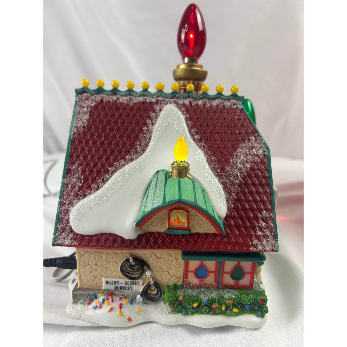 Department 56 Brite Lites Bulb Factory 799997 North Pole 2008 Complete Set