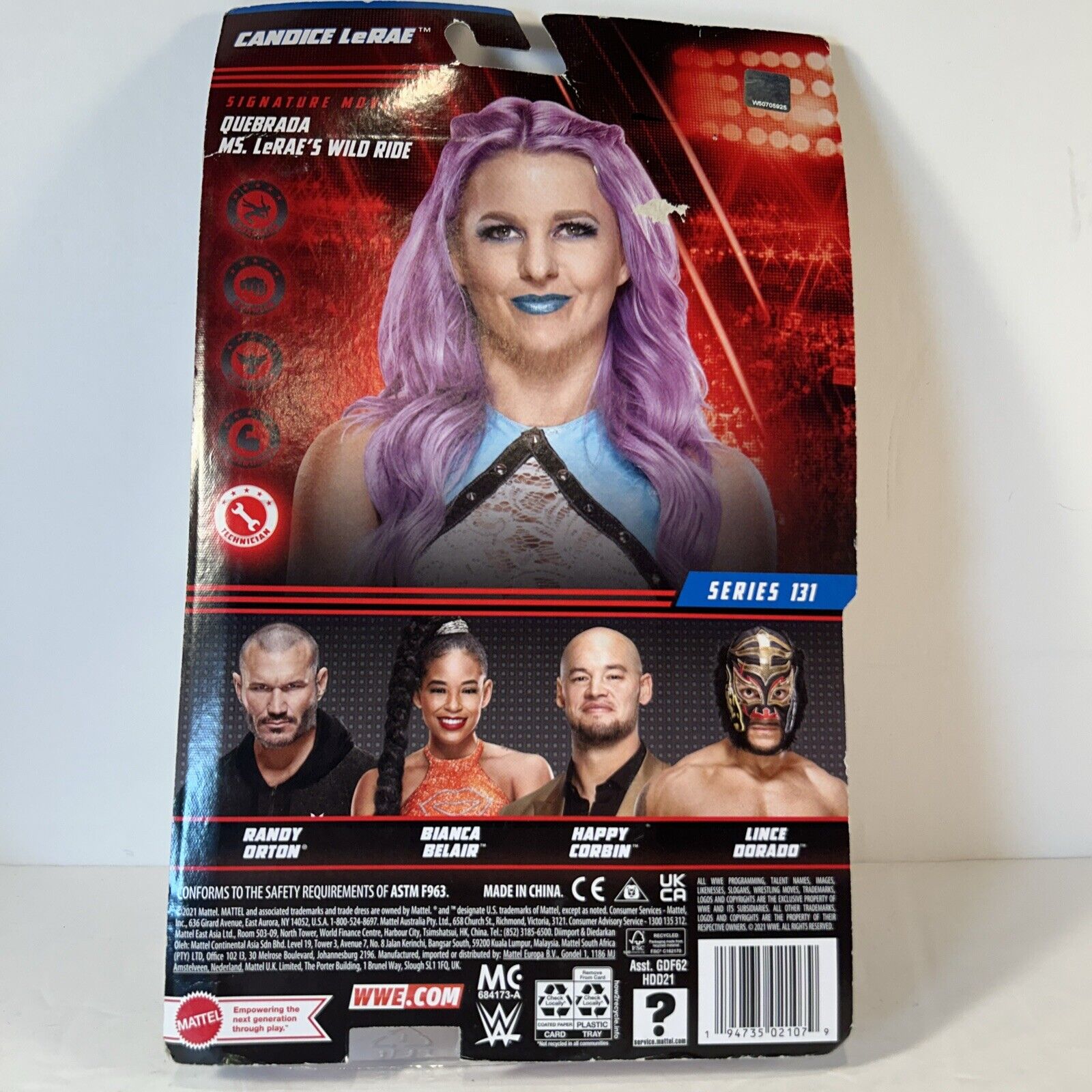 WWE NXT Basic Series 131 Candice LeRae Action Figure