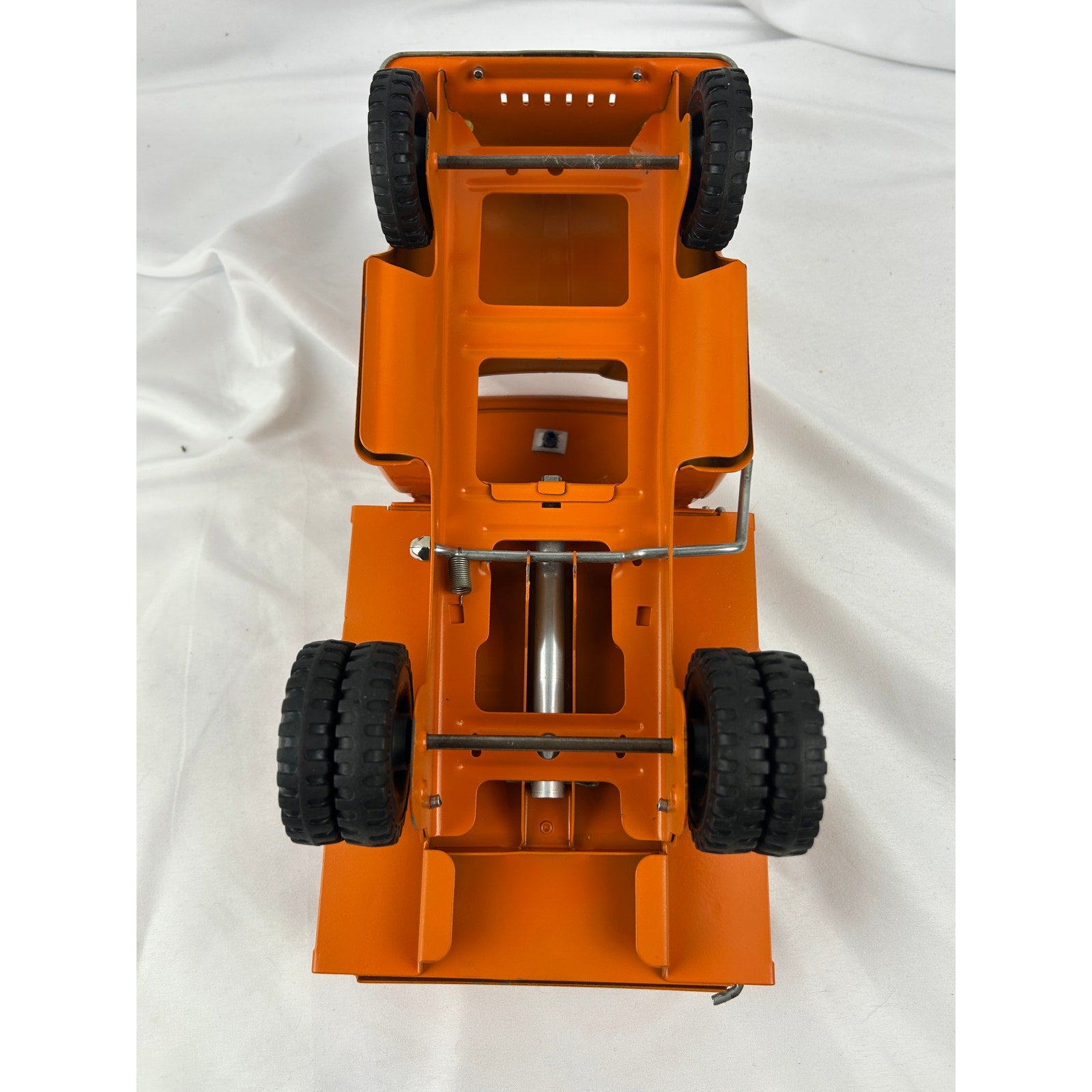 Vintage Tonka State Hi Way Dept Hydraulic Dump Truck Pressed Steel 1950s