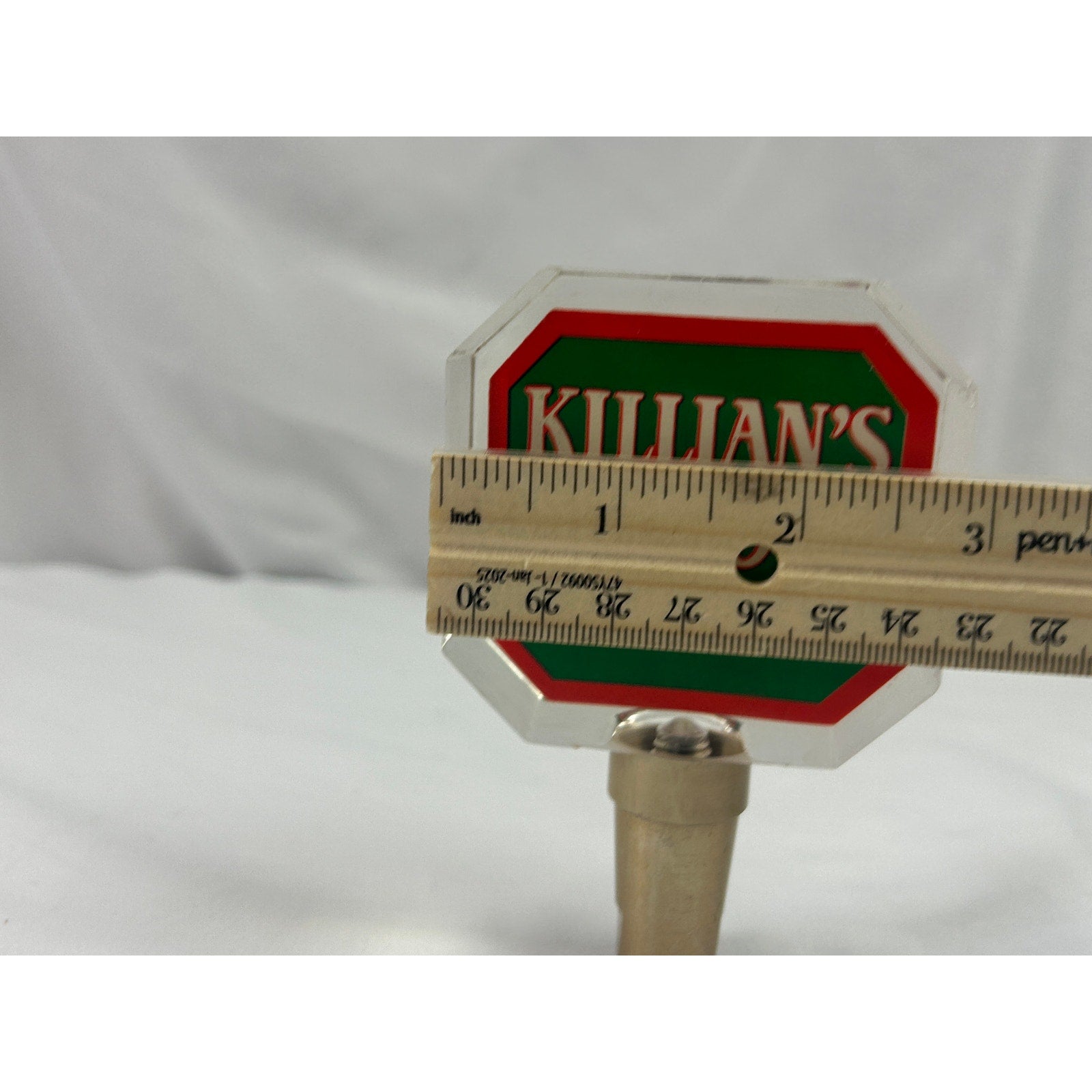 Vintage Killian's Red Instead Acrylic Beer Tap Handle Irish Pub Breweriana
