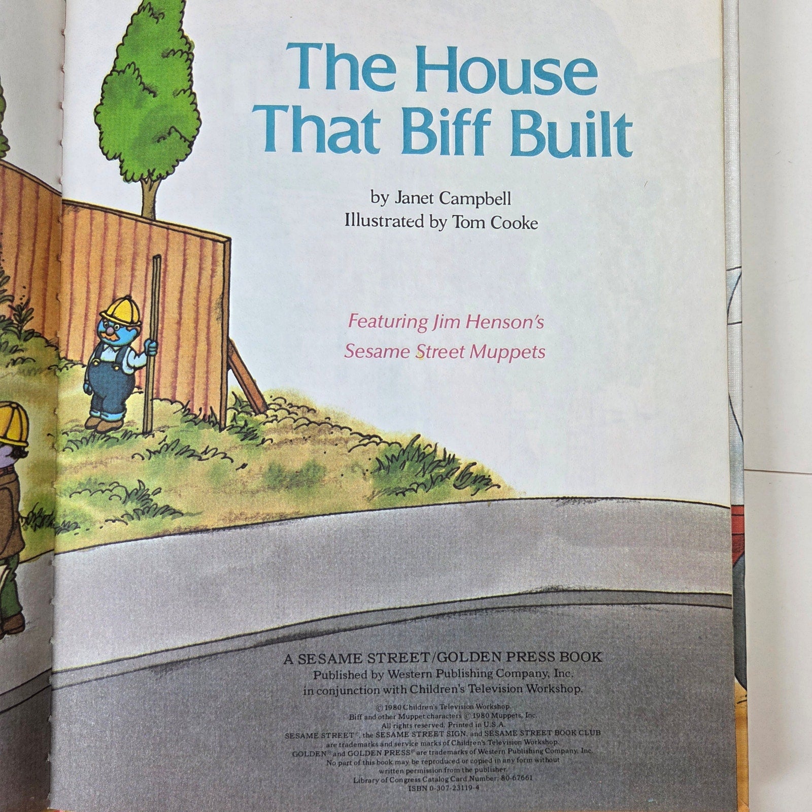 Sesame Street Vintage Book Lot 5 HC Books w Pop-Up Alphabet Book 1977
