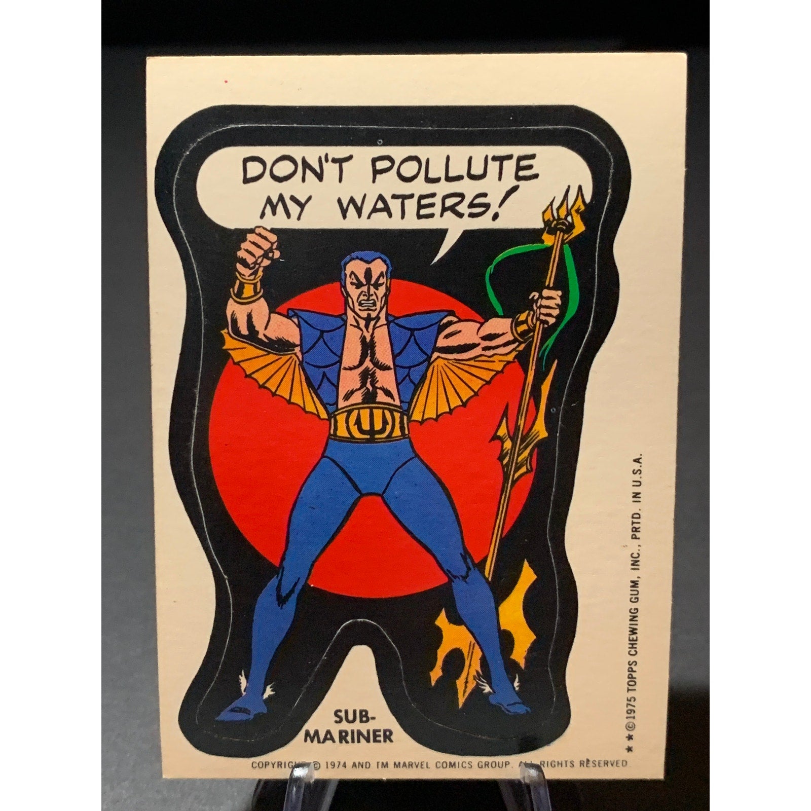 1974-1976 Topps Marvel Super Heroes Stickers Lot 8 Thor Luke Cage Thing