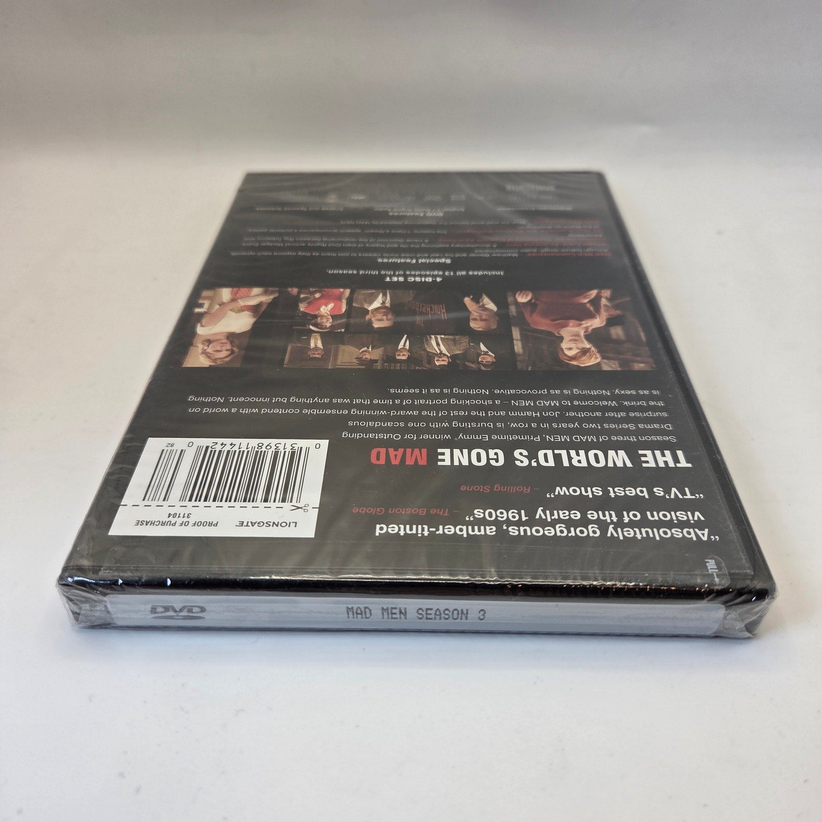 Mad Men Complete Seasons 1 2 3 4 5 DVD Collection Lot AMC Lionsgate
