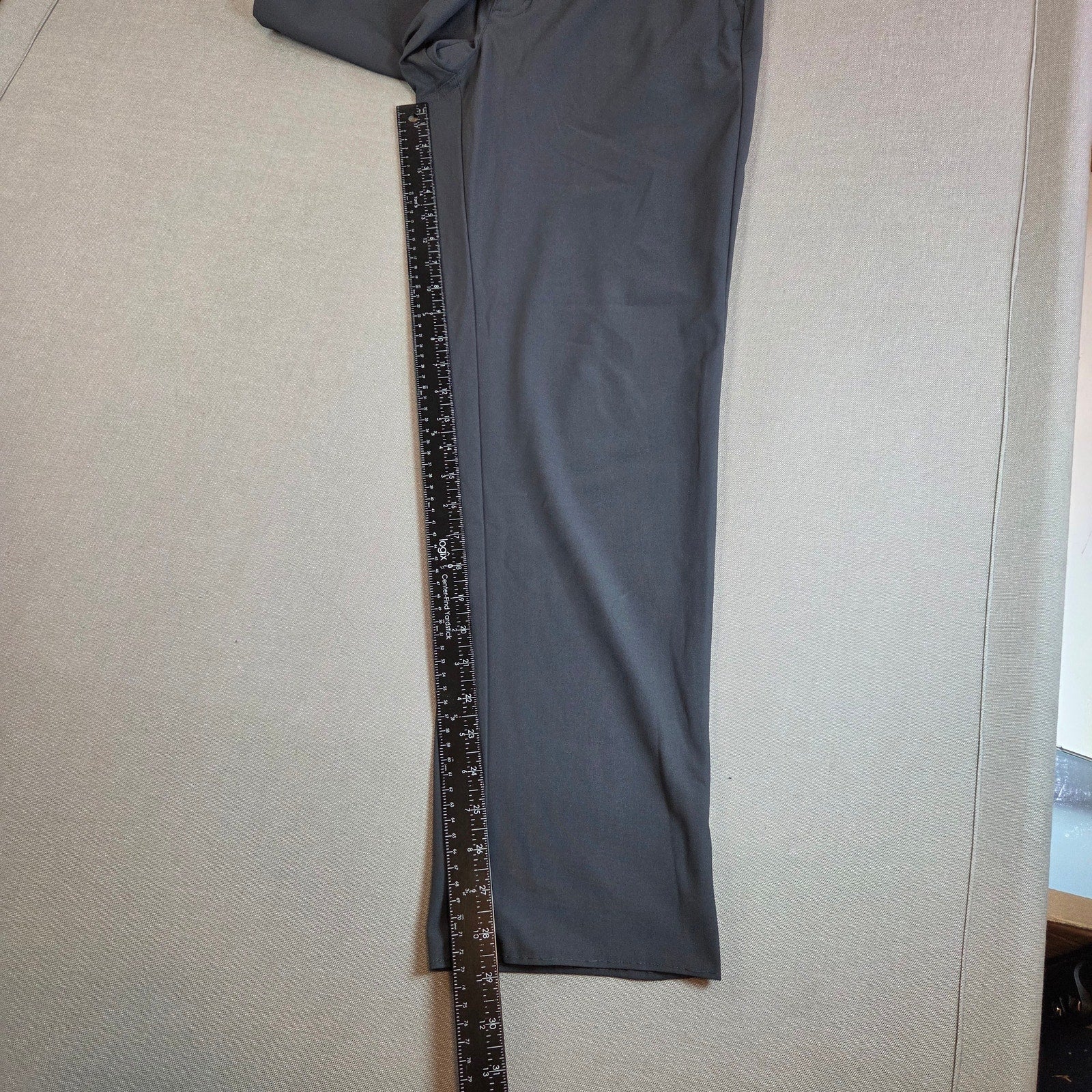 VRST Men’s Gray Performance Dress Pants 32x30 Slim Fit Athletic Stretch