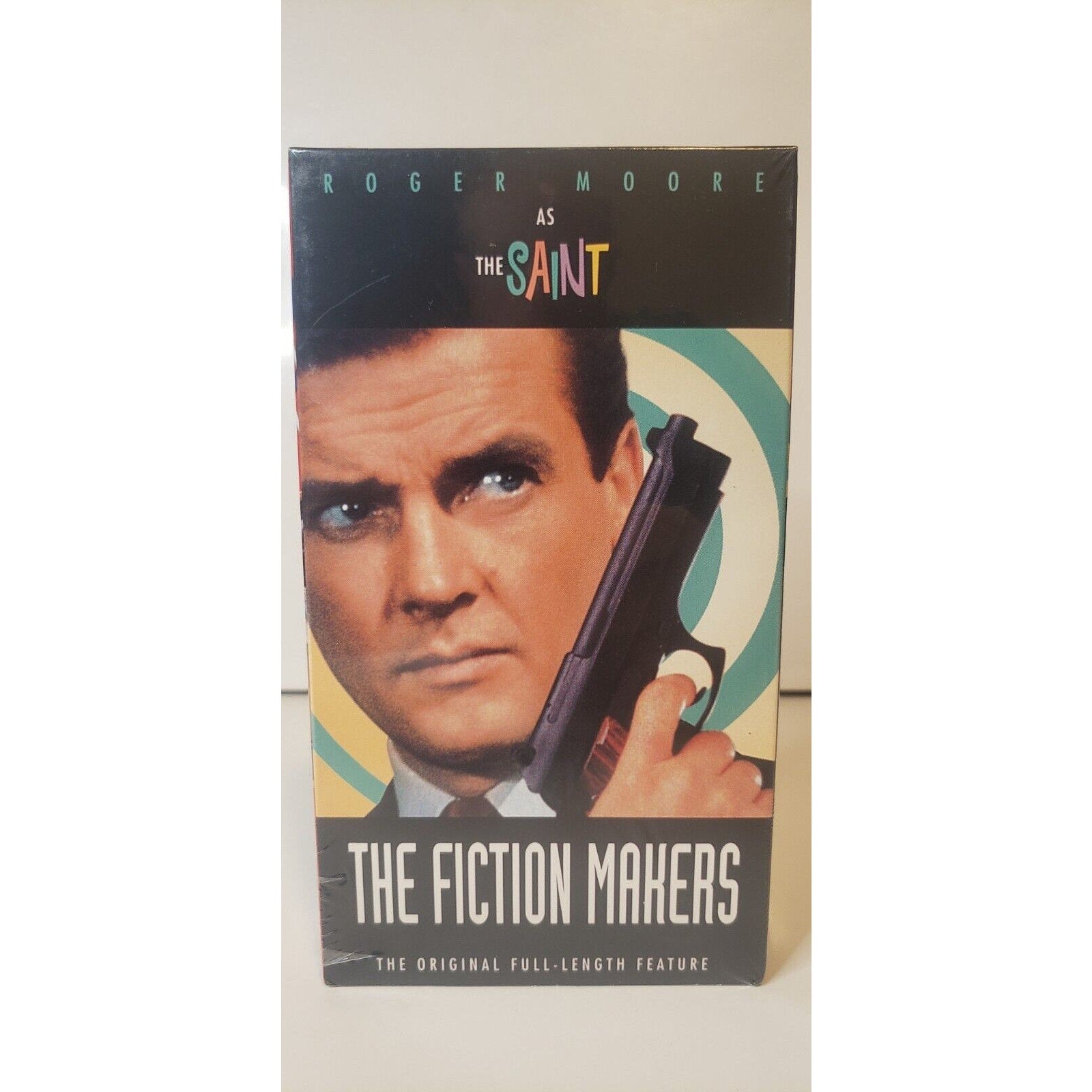 The Fiction Makers 1968 VHS New Sealed 1997 Roger Moore as The Saint