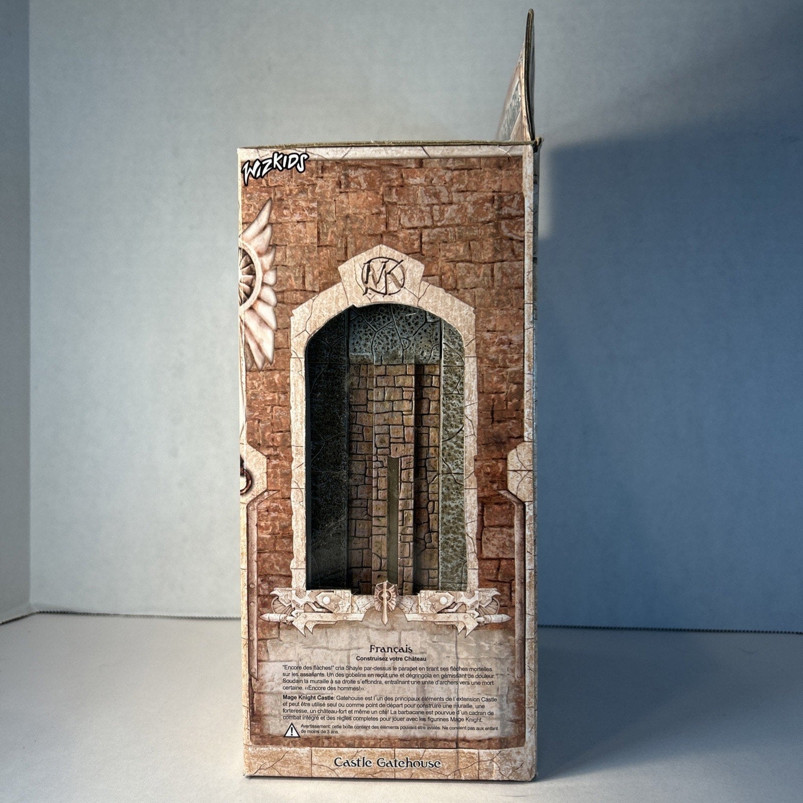 Mage Knight Castle Gatehouse WizKids 2002 D&D Warhammer Terrain NIB