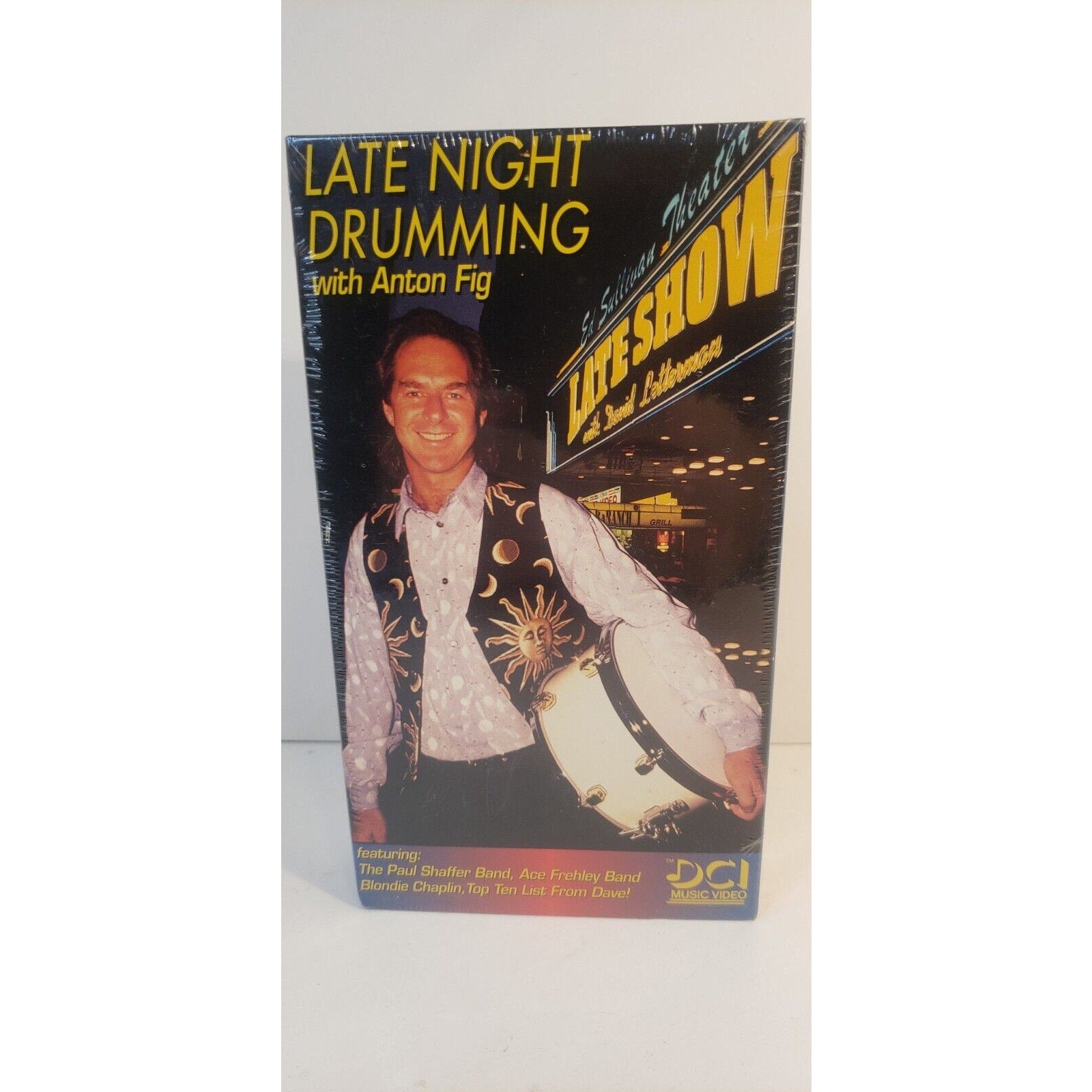 Late Night Drumming with Anton Fig VHS NEW Sealed