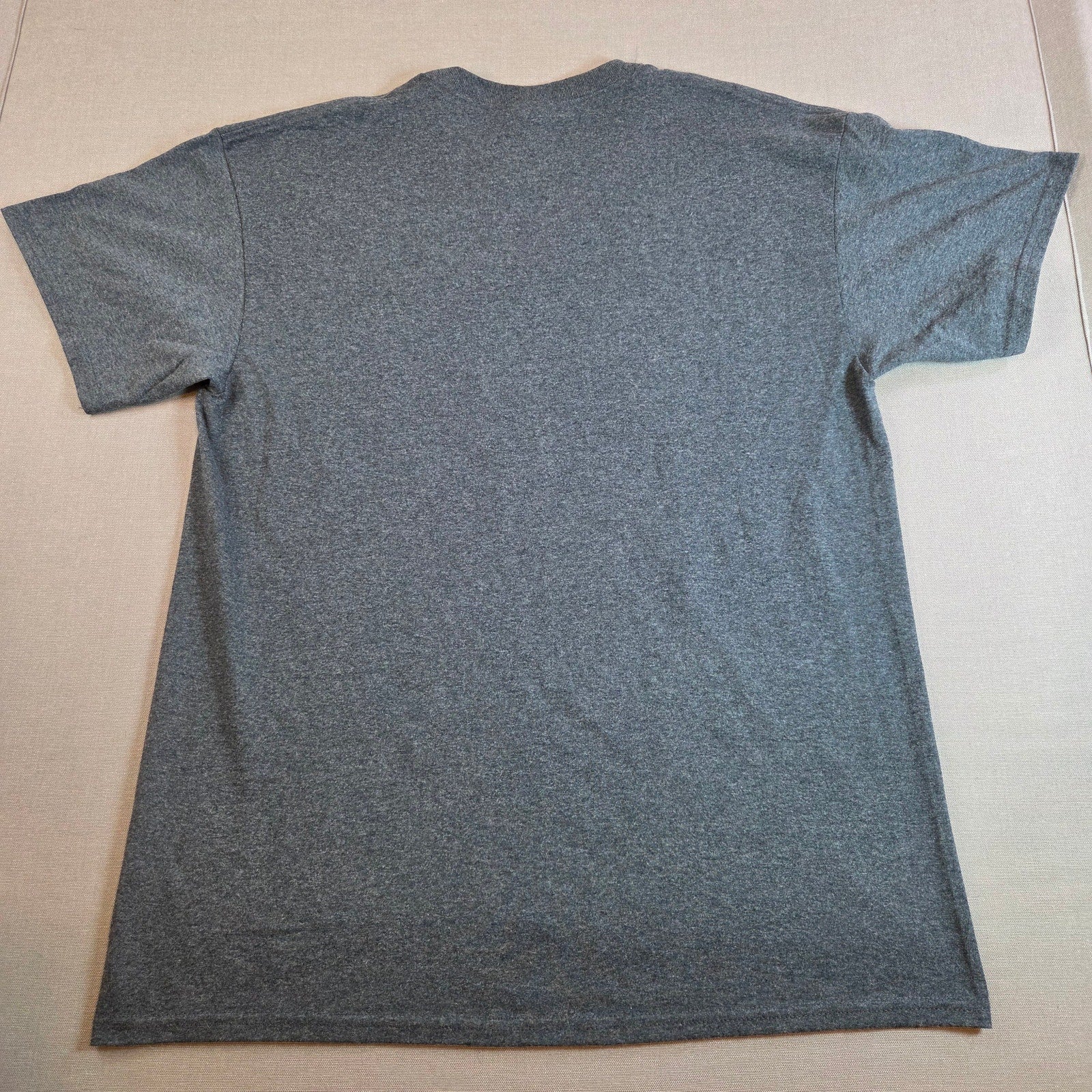 Topps 65th Anniversary 2016 Gray Graphic Tee Shirt Gildan Size L 50/50 Blend