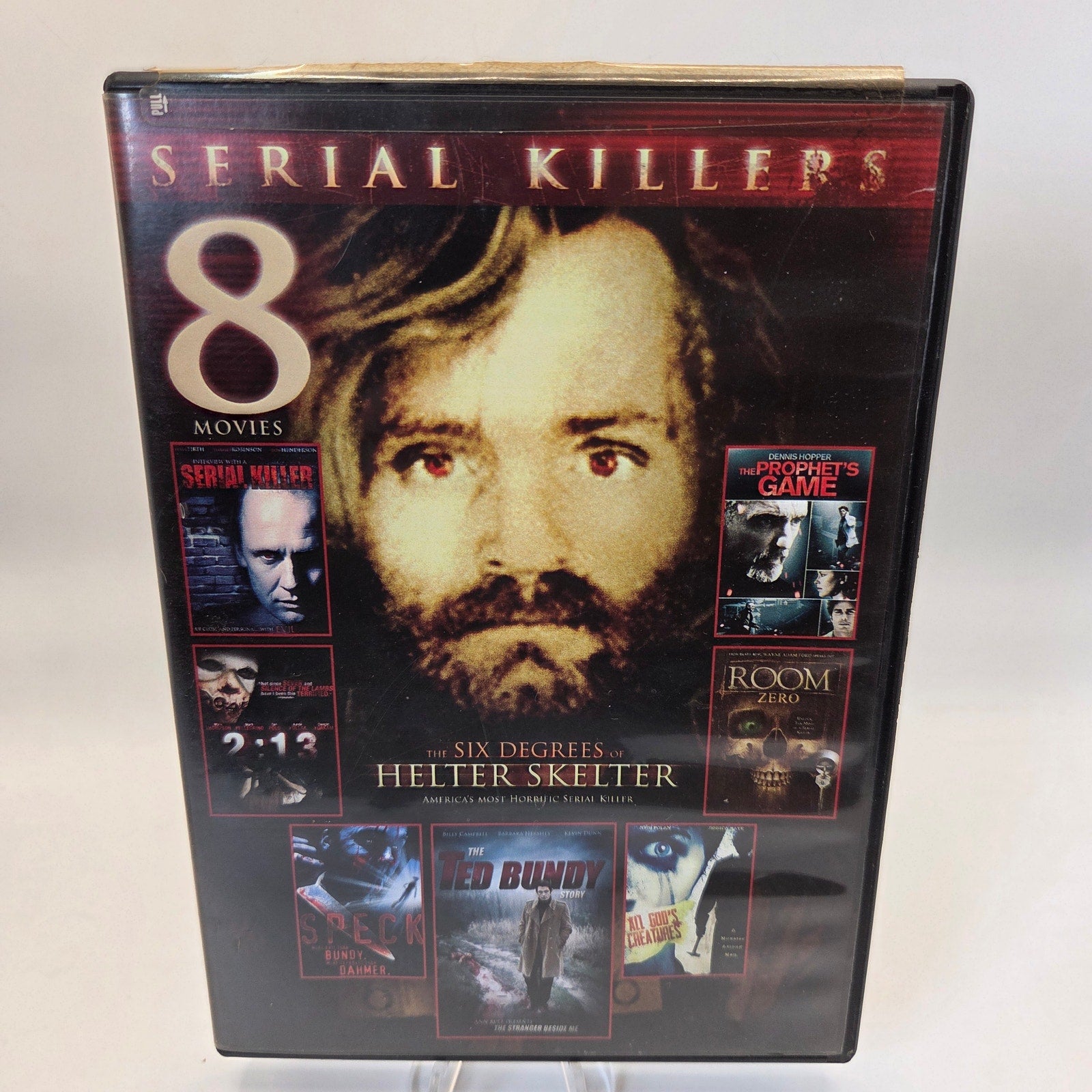 Serial Killers 8 Movies DVD 2 Disc Set Echo Bridge Horror Collection 2013