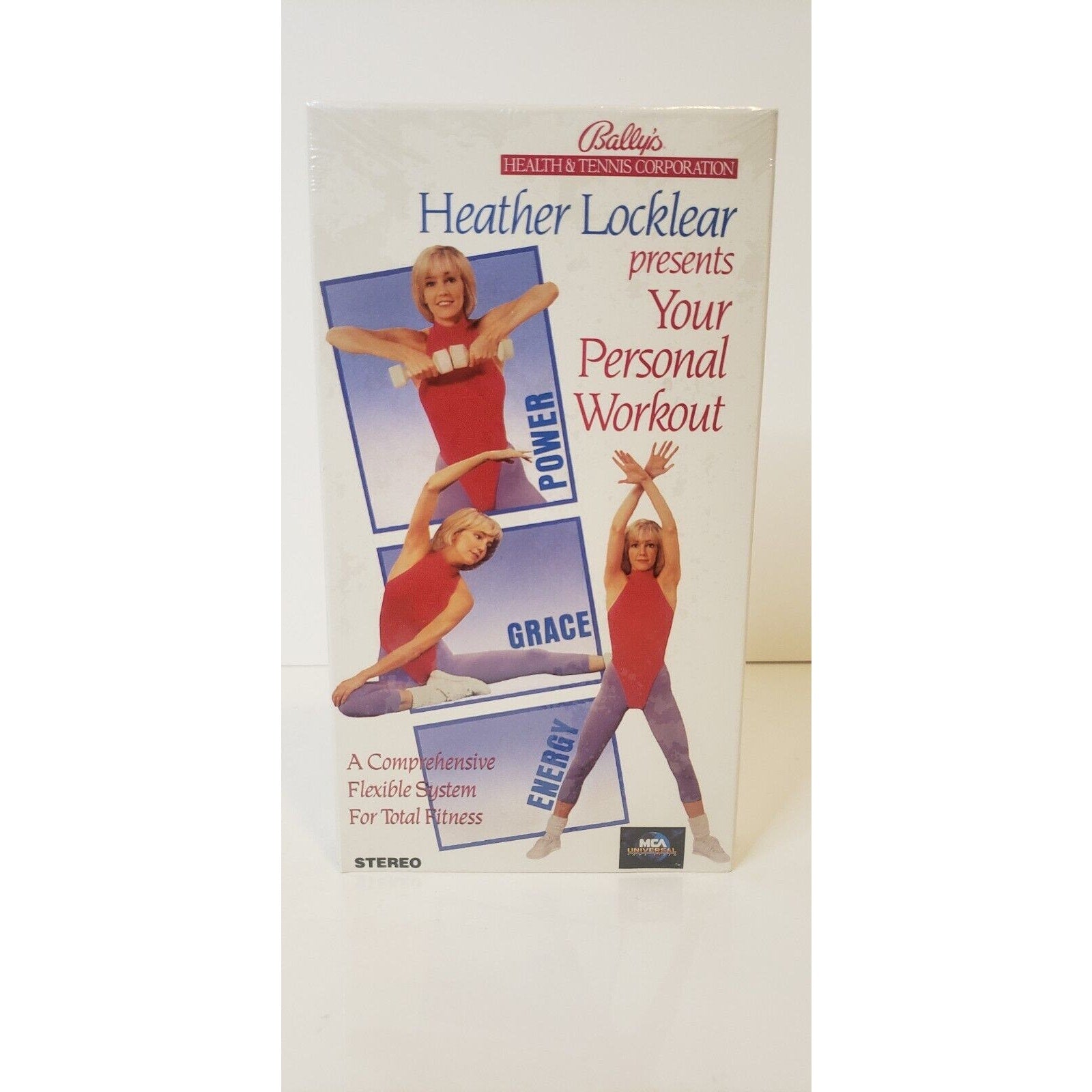 Vintage Heather Locklear Bally’s Personal Workout VHS 1990 New Sealed OOP