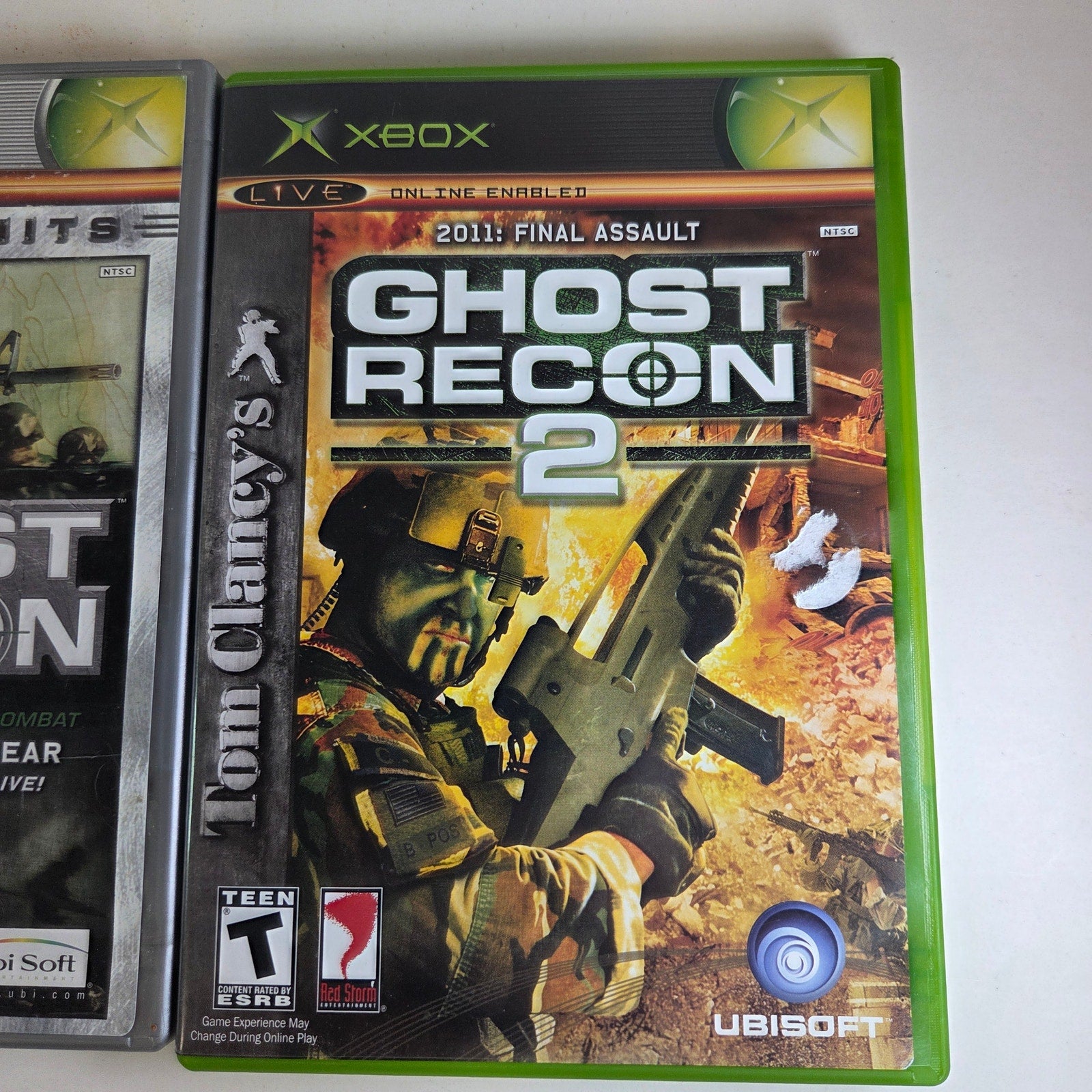 Tom Clancy’s Ghost Recon Xbox Lot Ghost Recon Ghost Recon 2 Advanced Warfighter