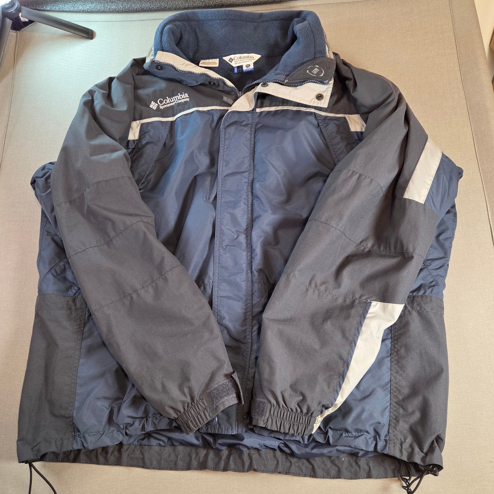 Columbia Core Interchange 3-in-1 Jacket SM 7198/7199 Men’s XXL Fleece Liner