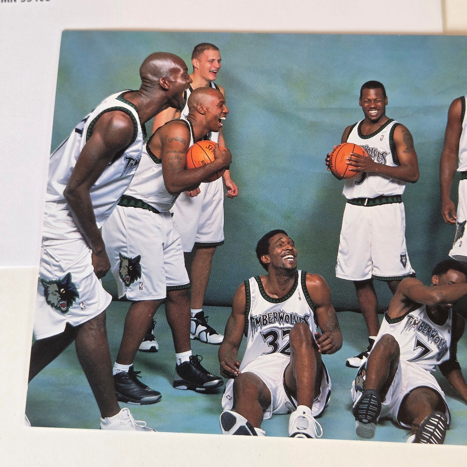 Minnesota Timberwolves & Lynx 2003 Seasons Greetings Team Holiday Card