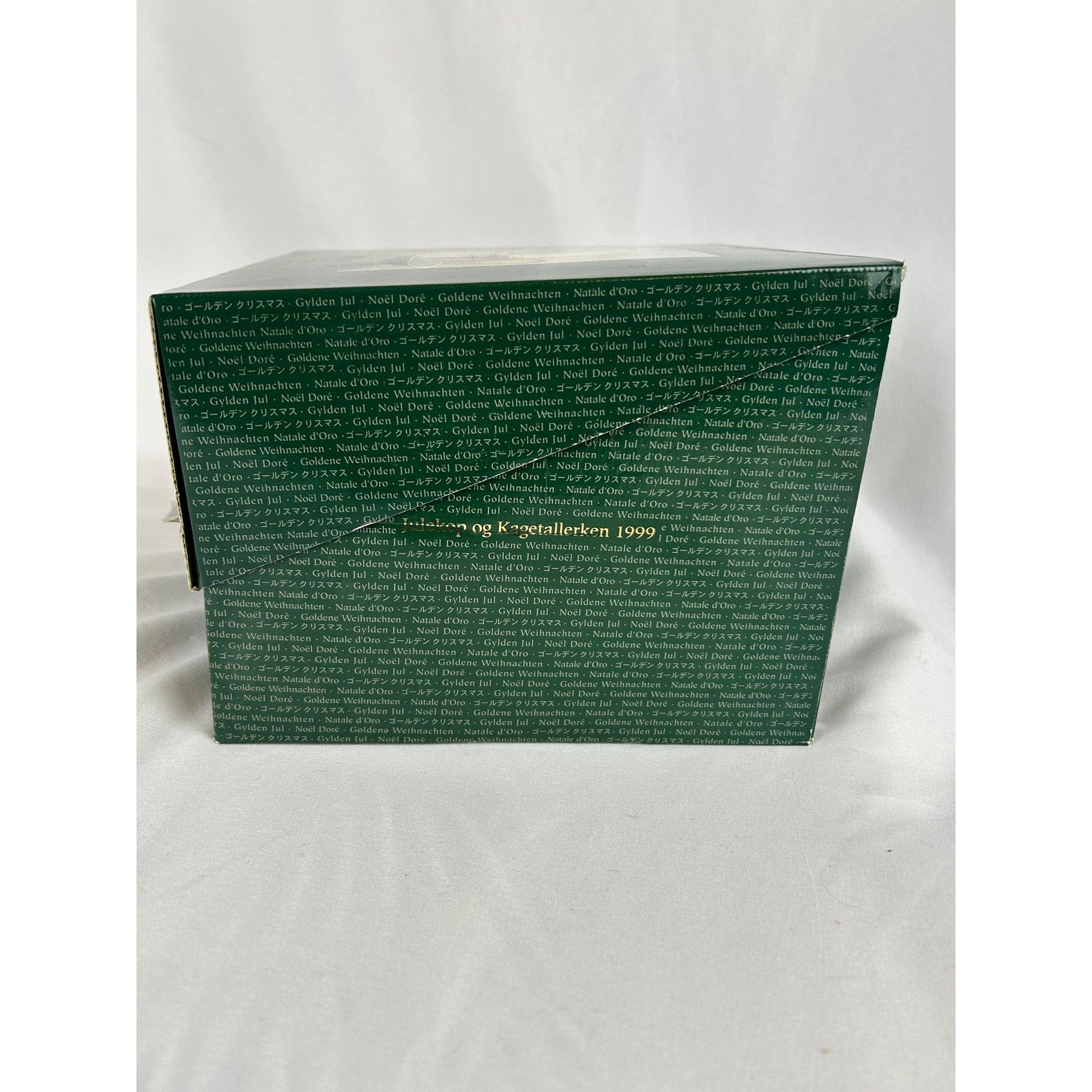 Bing Grondahl 1999 Holiday Cup Saucer Dessert Plate Set Jette Frolich Box