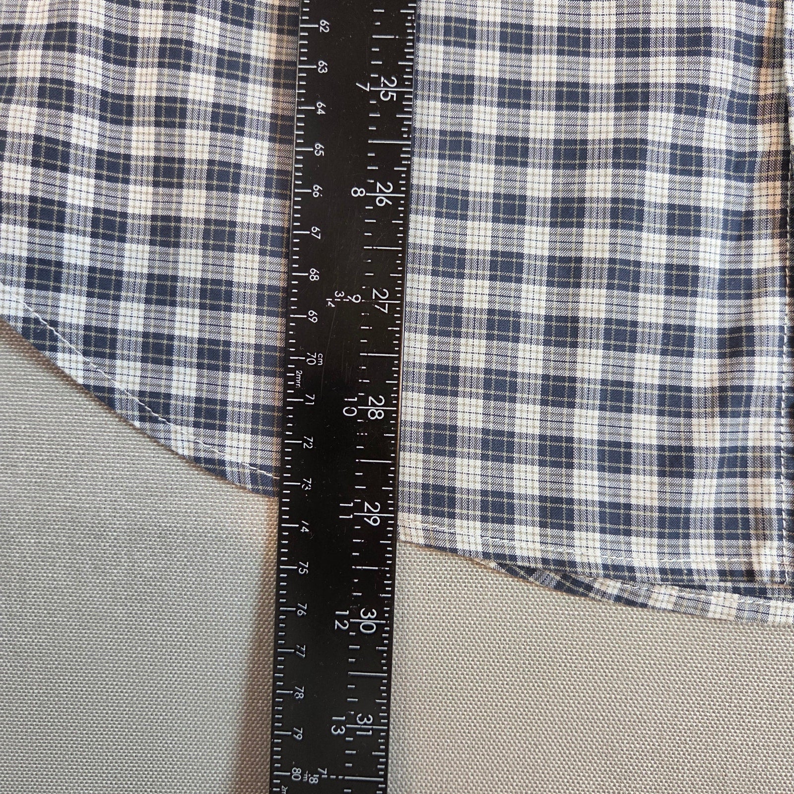Bonobos Slim Fit Gingham Plaid Button Down Shirt Mens M Stretch Cotton