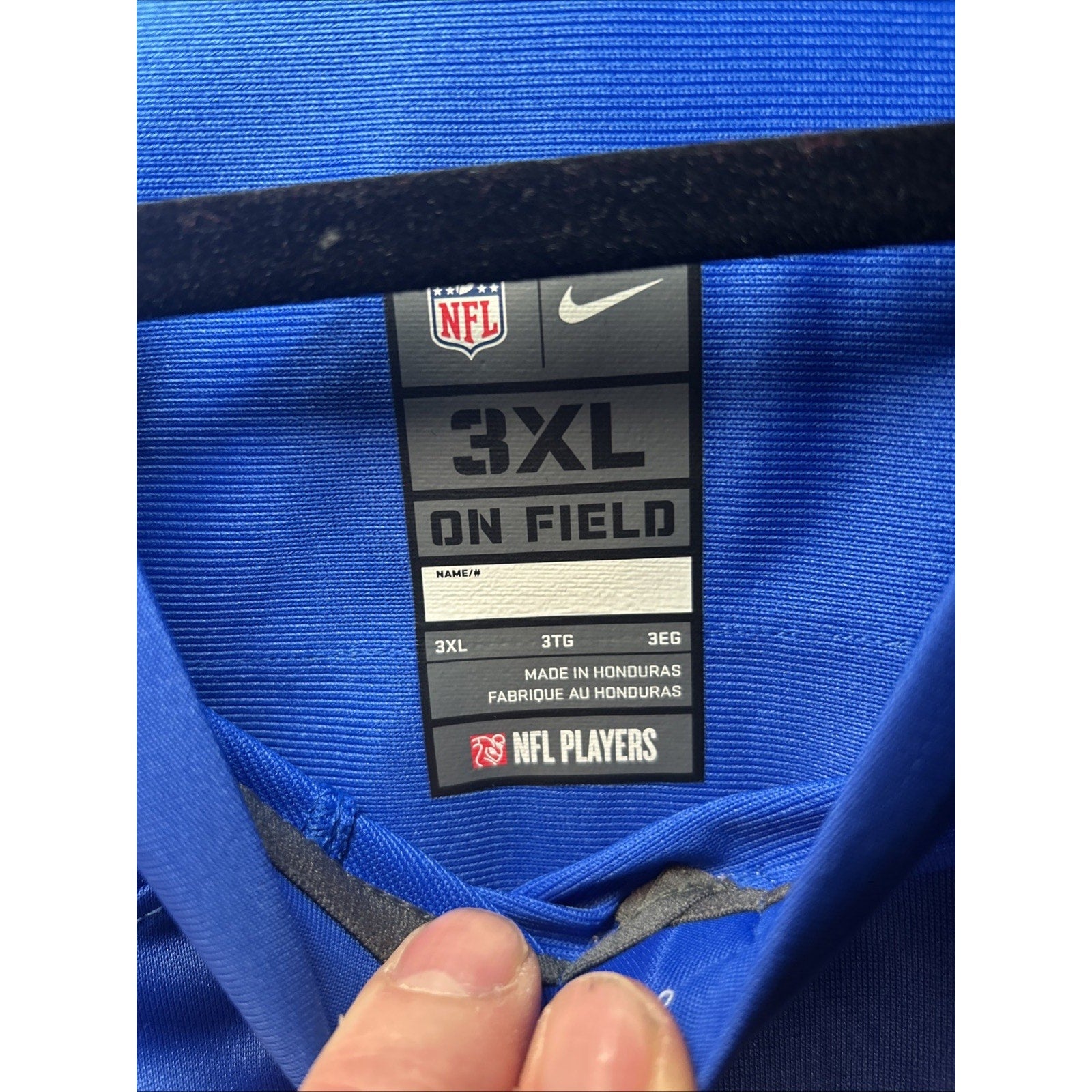 Kurt Warner Nike On Field #13 Los Angeles Rams Jersey 3XL Blue NWT