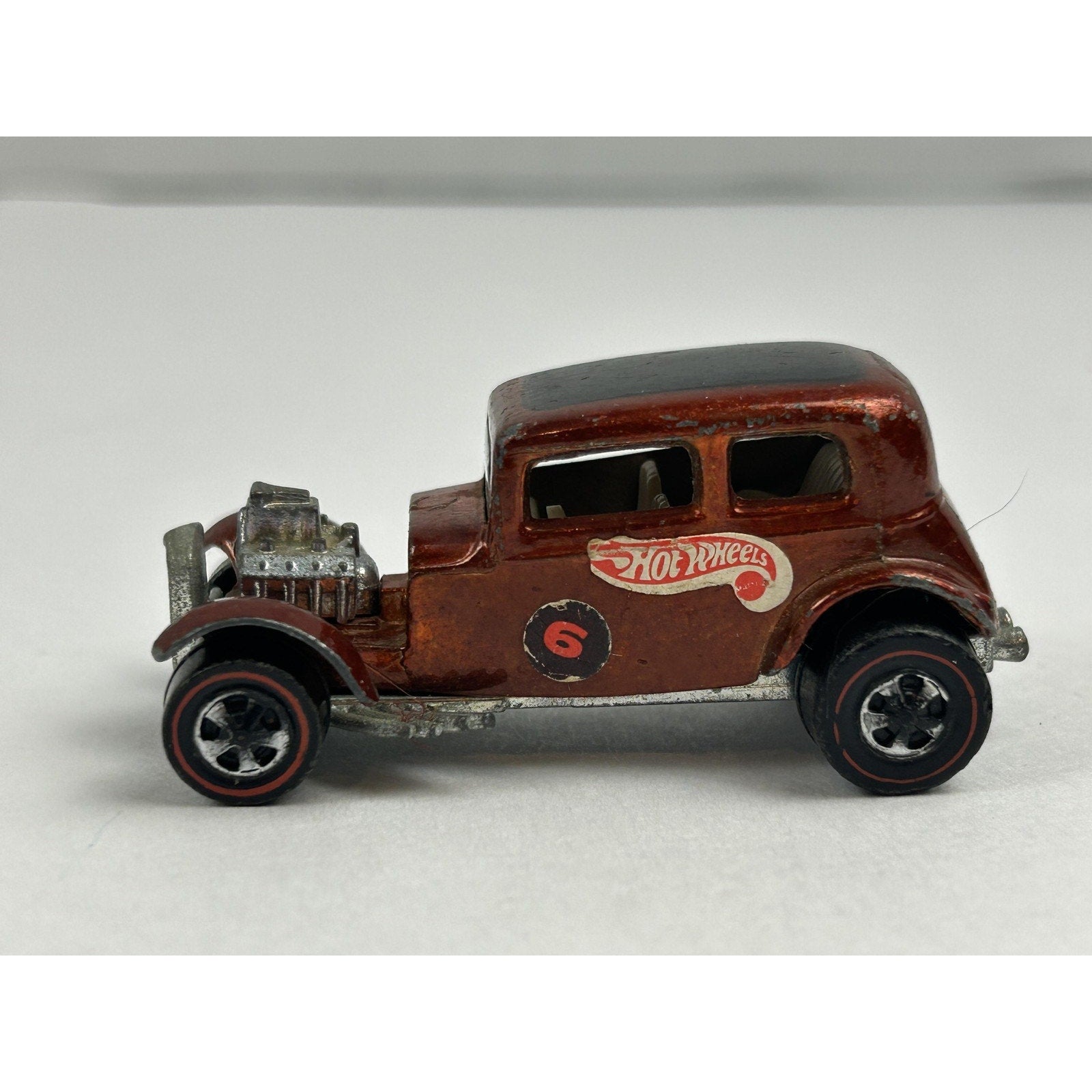 Vintage Hot Wheels Classic 32 Ford Vicky Redline Diecast Car 1970 Mattel USA #6