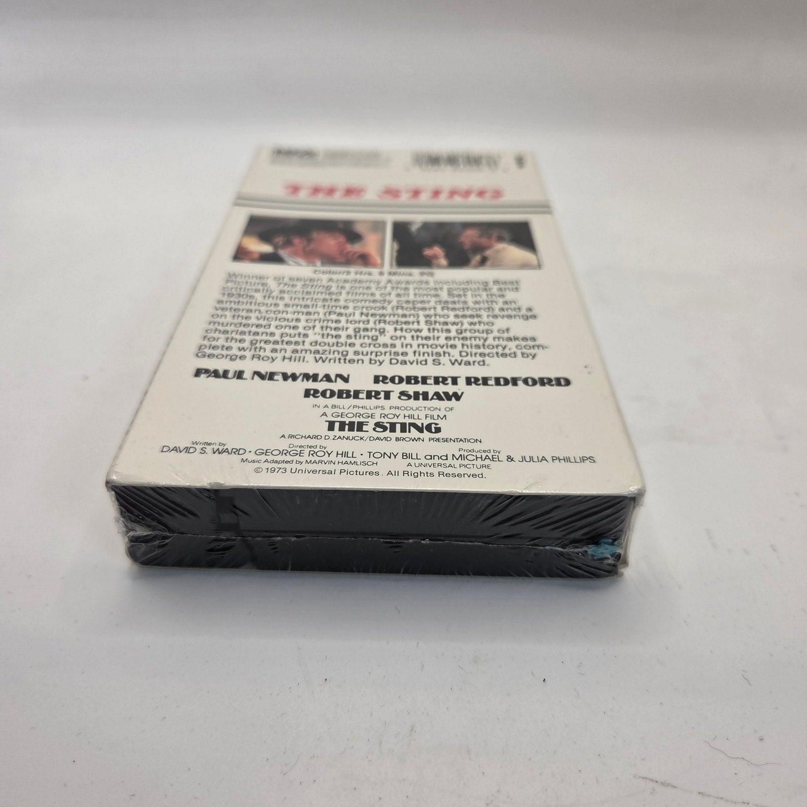The Sting VHS Sealed 1979 MCA Vintage Paul Newman Robert Redford
