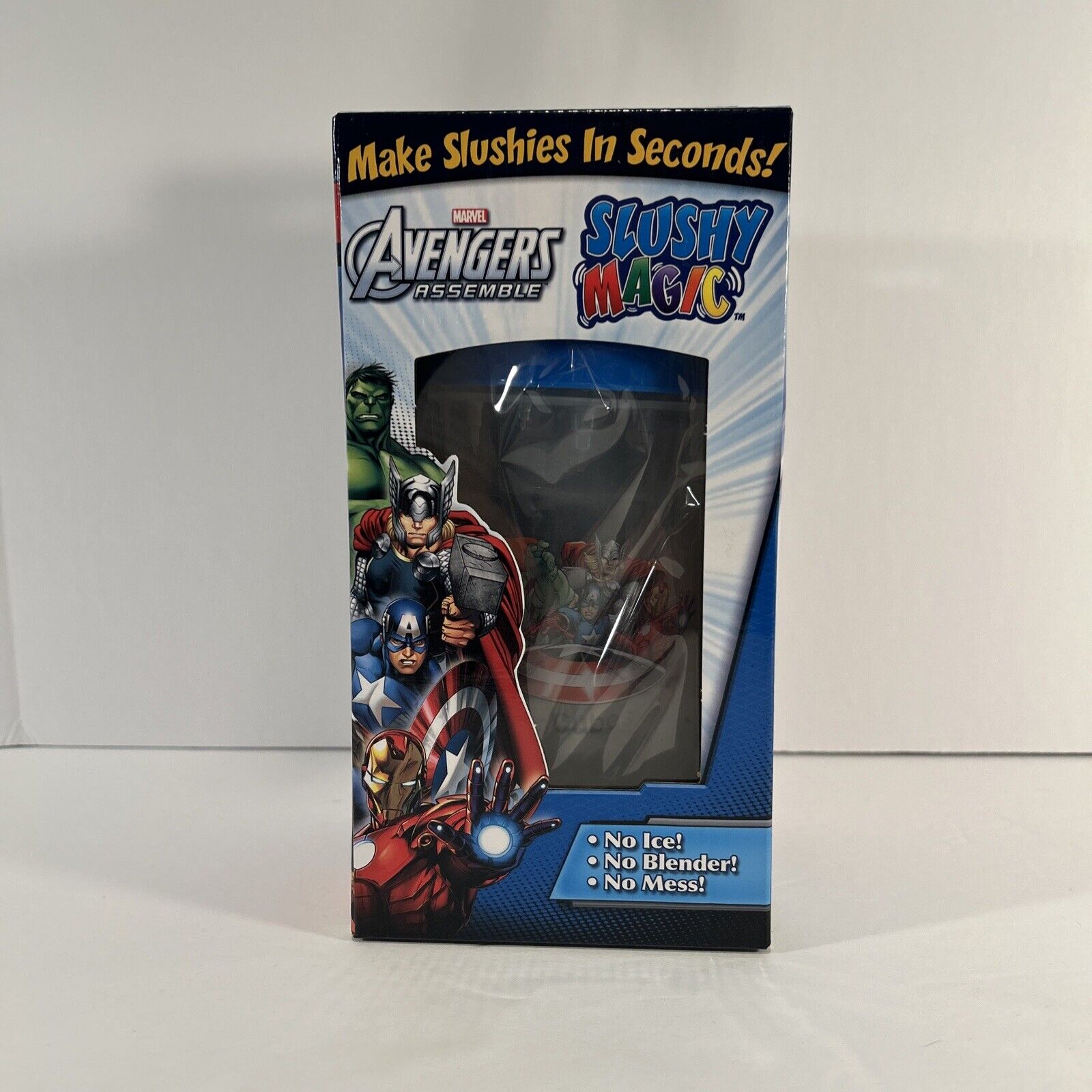 Marvel Avengers Assemble Slushy Magic Slushy Making Cup - As Seen On TV BPA free