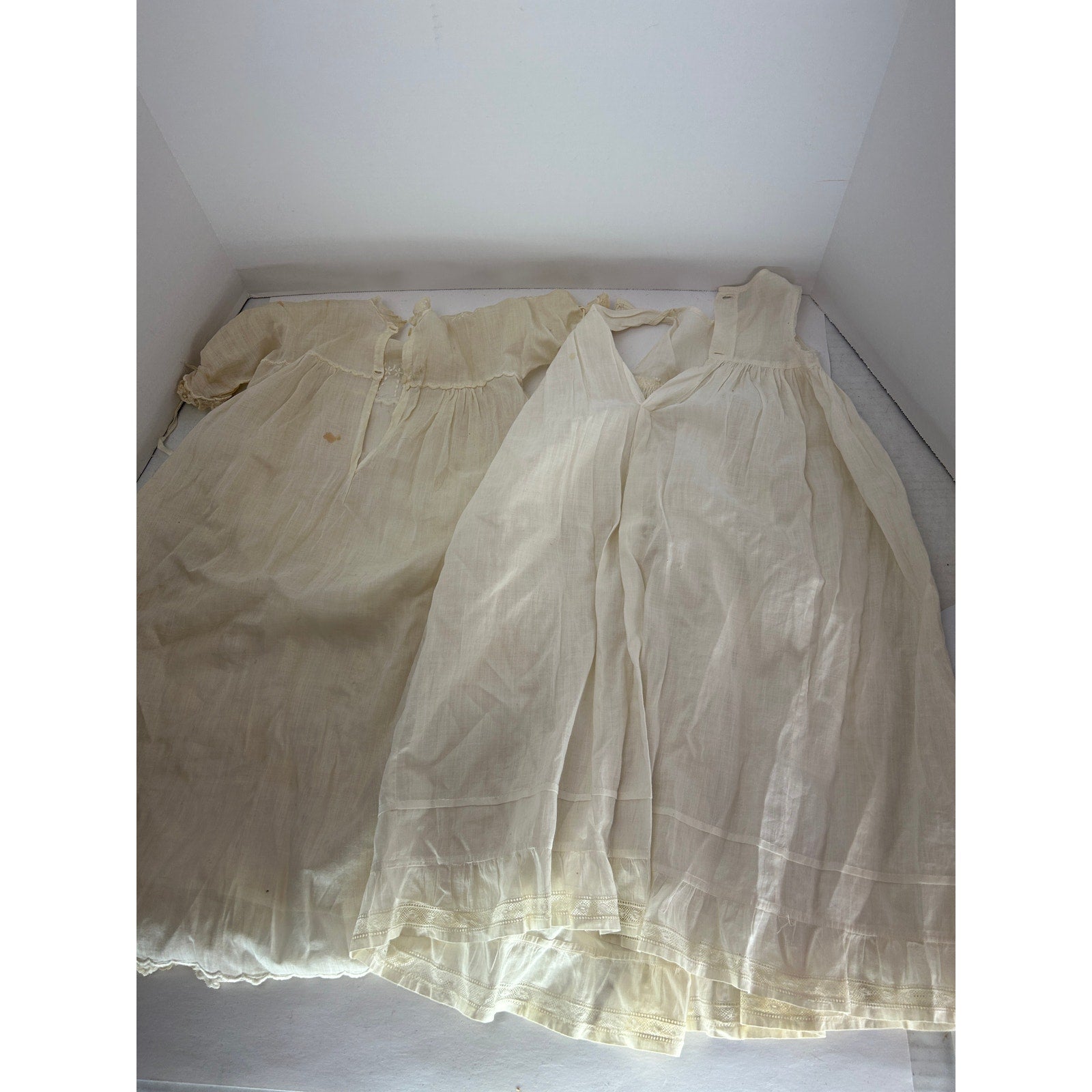 Antique Armand Marseille 16 inch Dream Baby Bisque Doll Cloth Body 1923