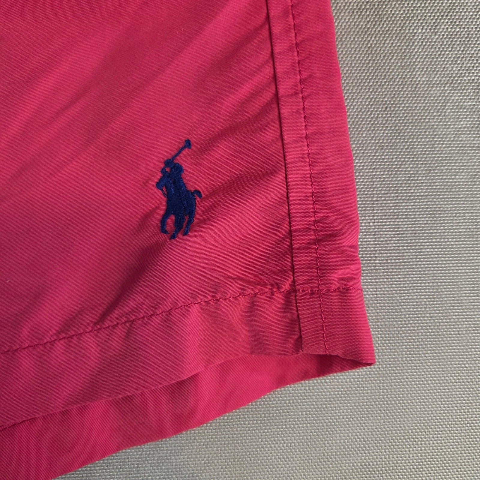 Polo Ralph Lauren Pink Swim Trunks Men’s L Nylon Mesh Lining Taiwan