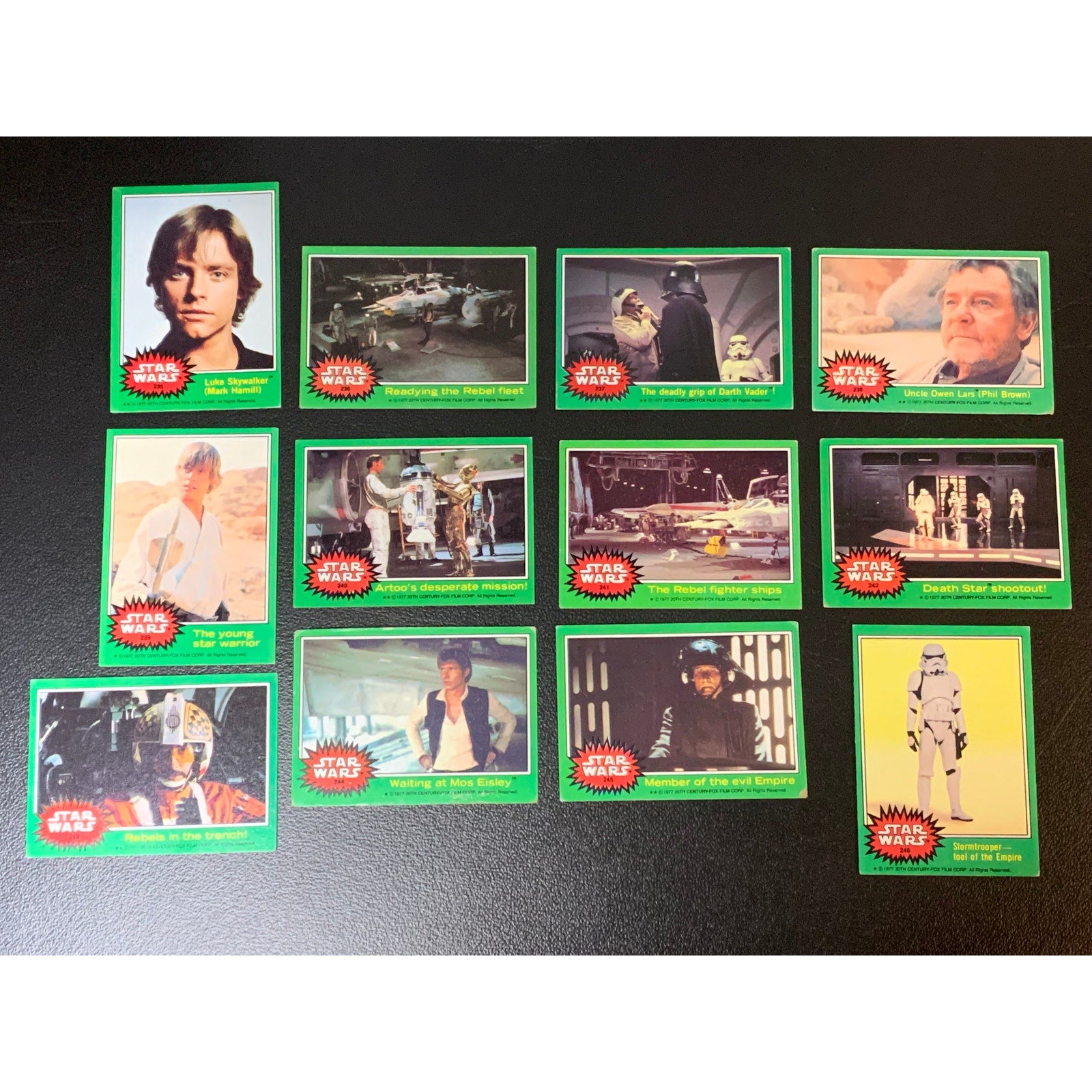 1978 Topps Star Wars Series 4 Complete Set Very Good