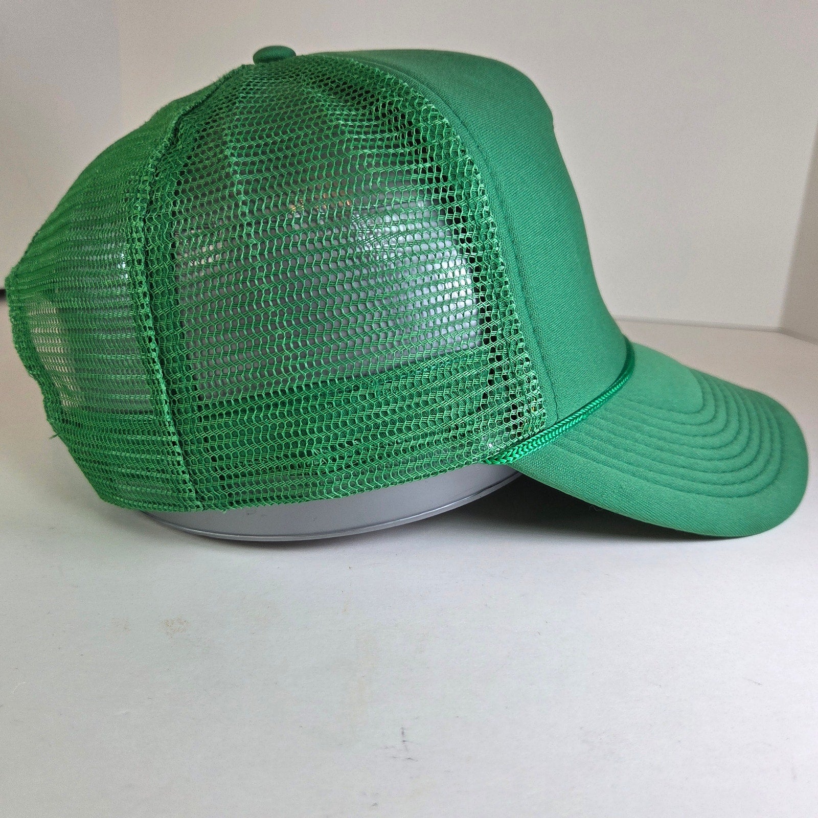Green Monkey Headphones X-Eye Trucker Hat Rope Bill Nissin Snapback